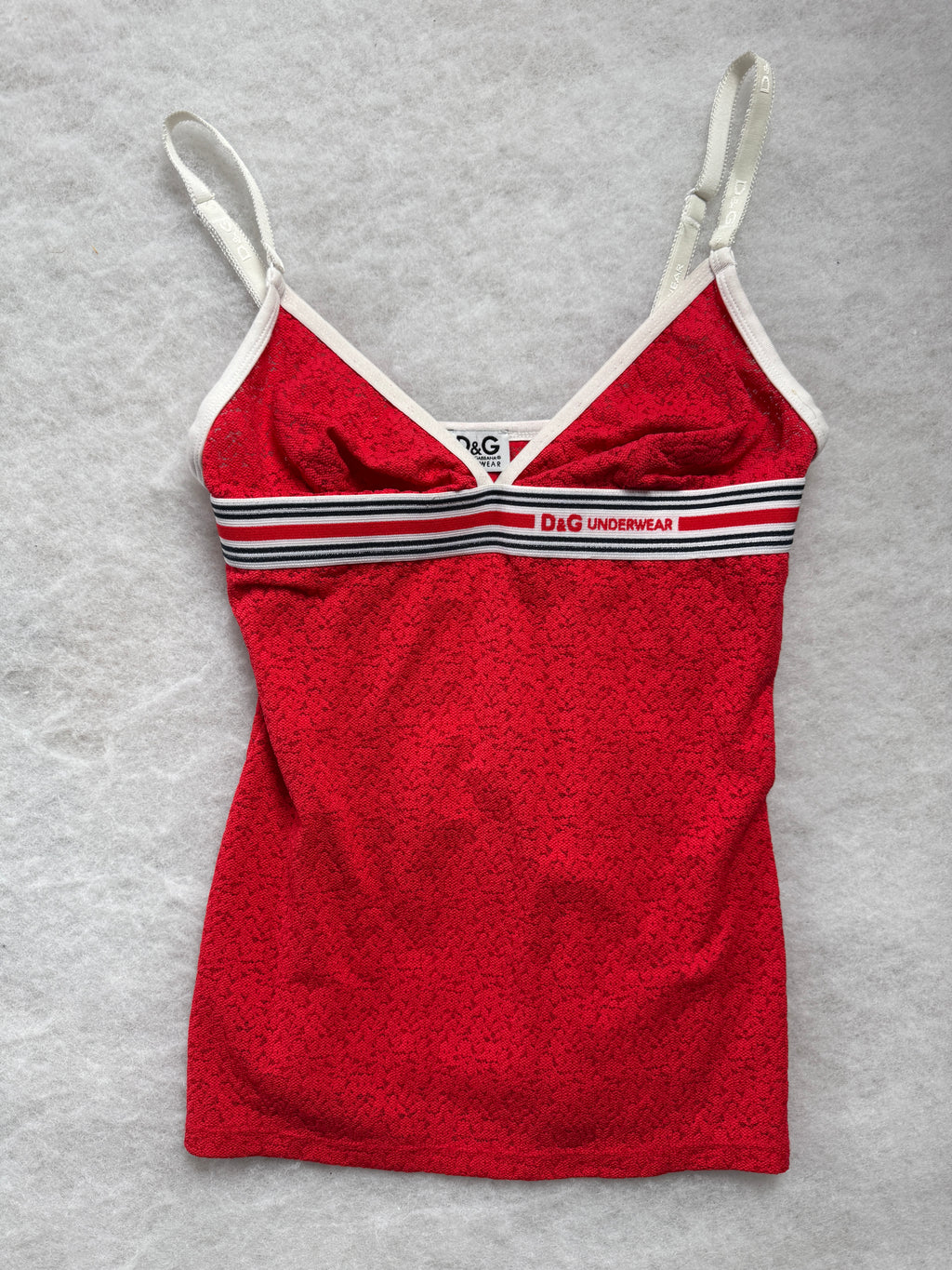 Dolce & Gabbana Logo Trägertop