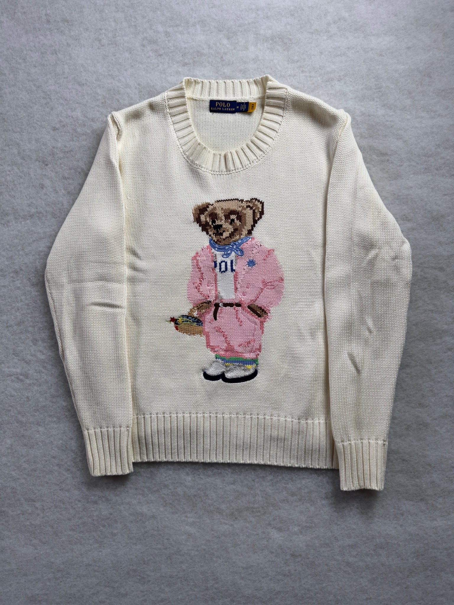 Ralph Lauren Strickpullover mit Polo Bär
