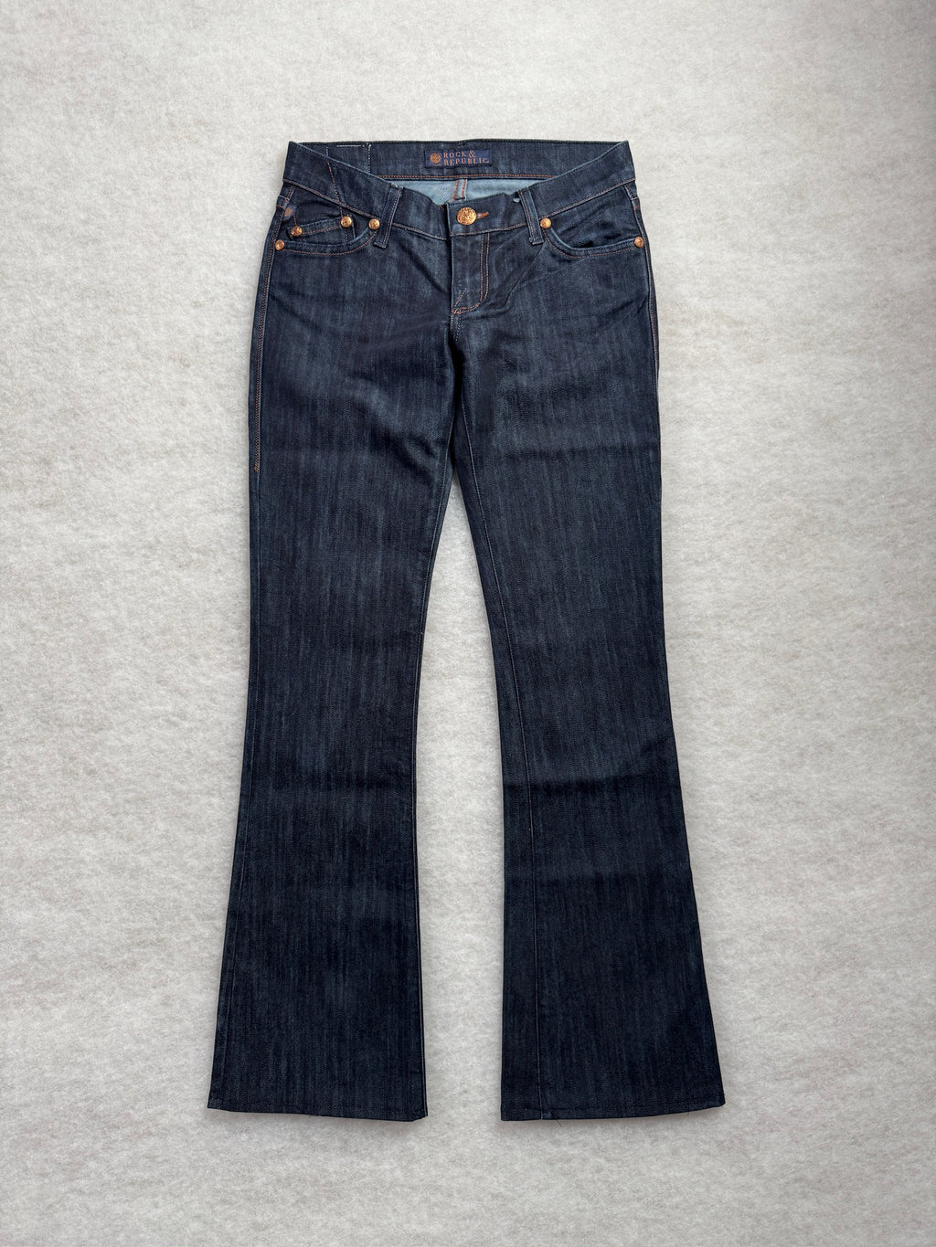 Rock & Republic Boot Cut Low Waist Jeans 25