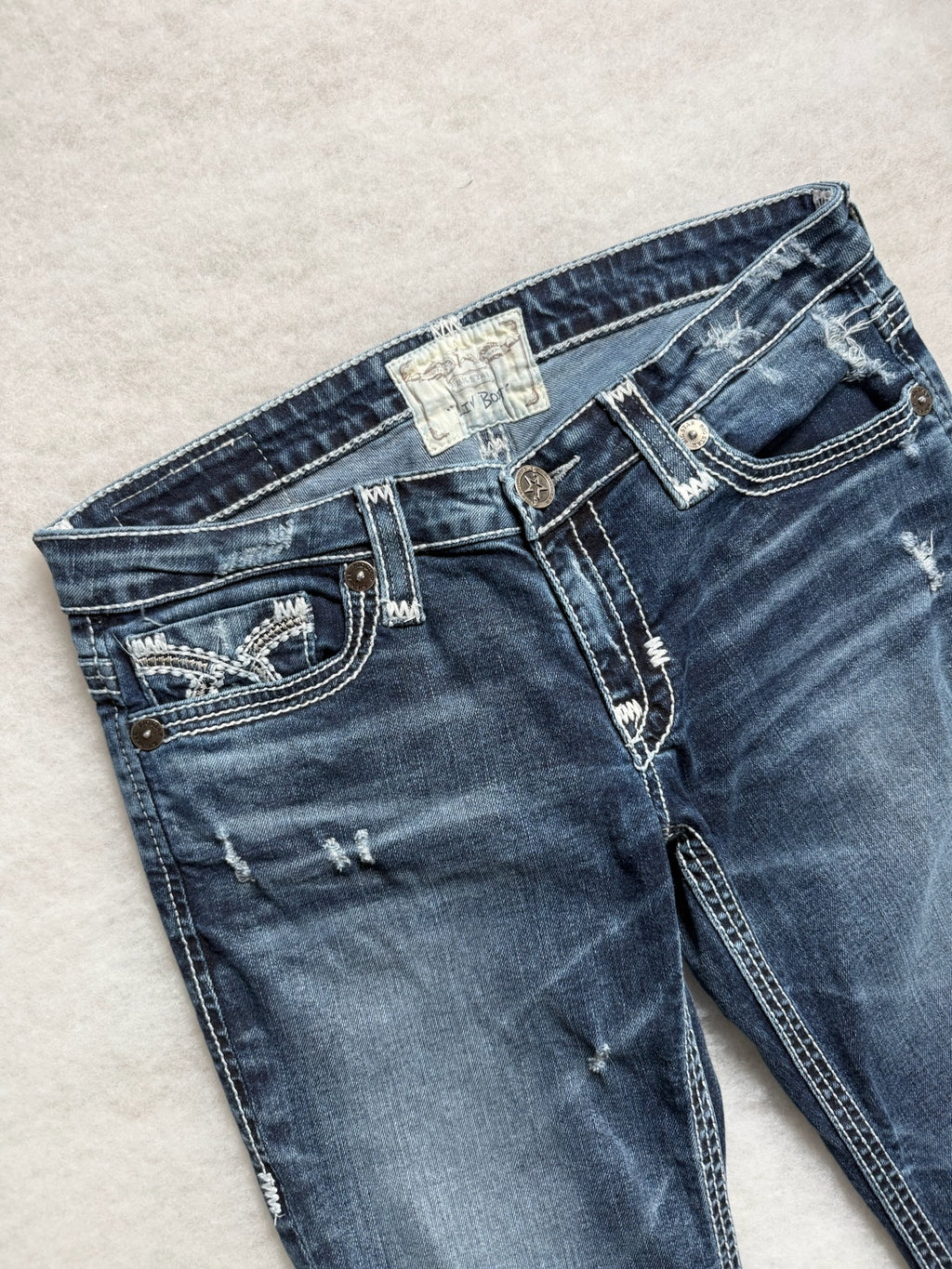 Big Star Boot Cut Low Waist Jeans 29
