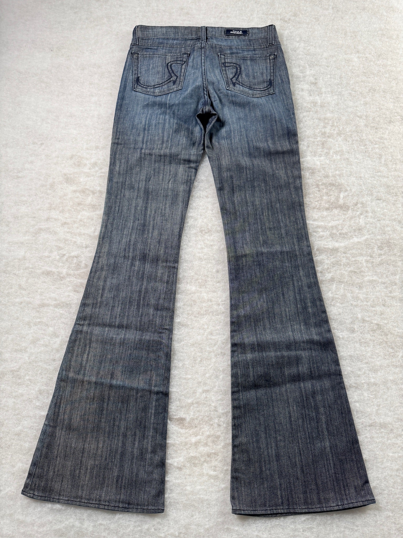 Rock & Republic Boot Cut Low Waist Jeans 26