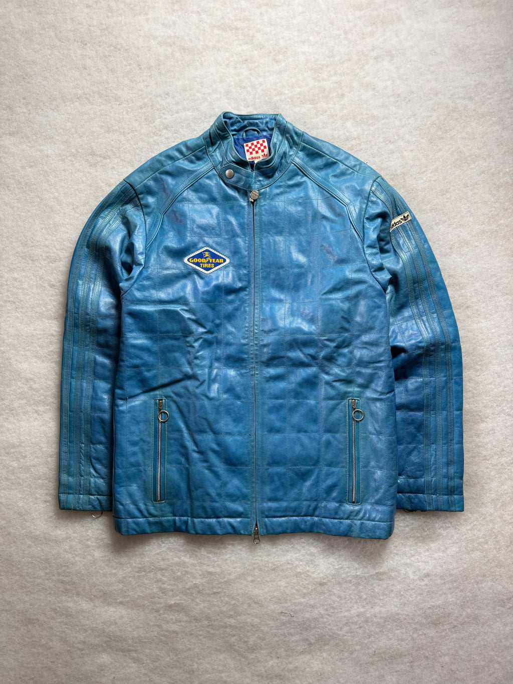 Adidas Leder Good Year Übergangsjacke