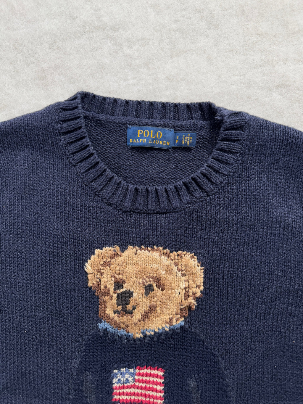 Ralph Lauren Strickpullover mit Polo Bär