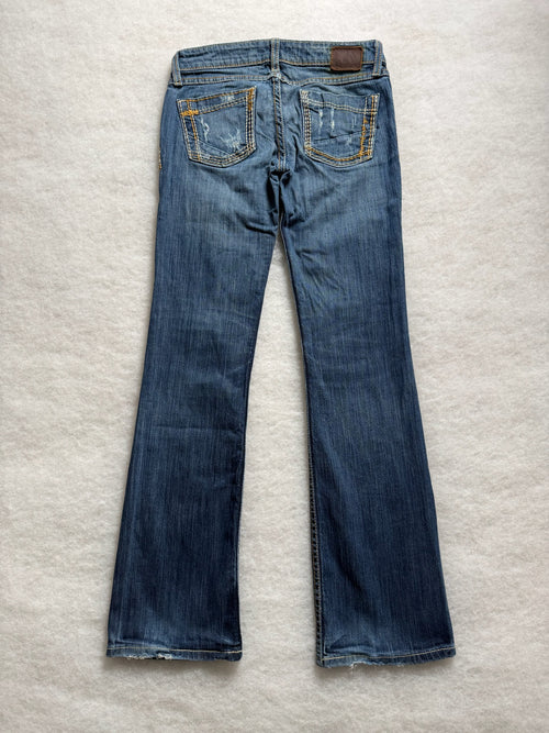 BKE Boot Cut ultra Low Waist Jeans