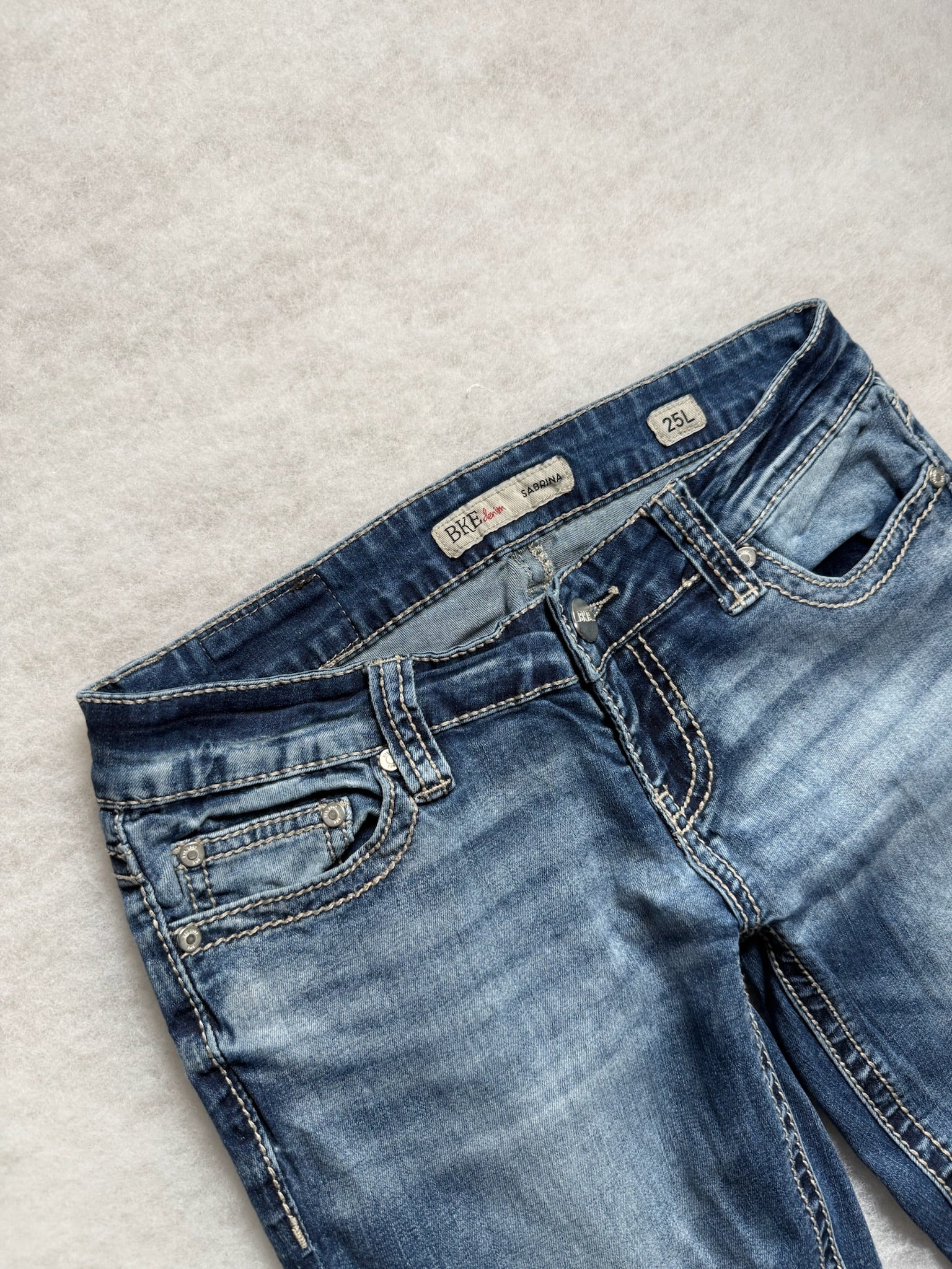 BKE Boot Cut Low Waist Jeans 25