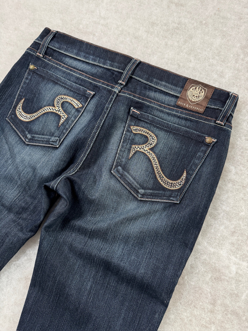 Rock & Republic Boot Cut Low Waist Jeans 30
