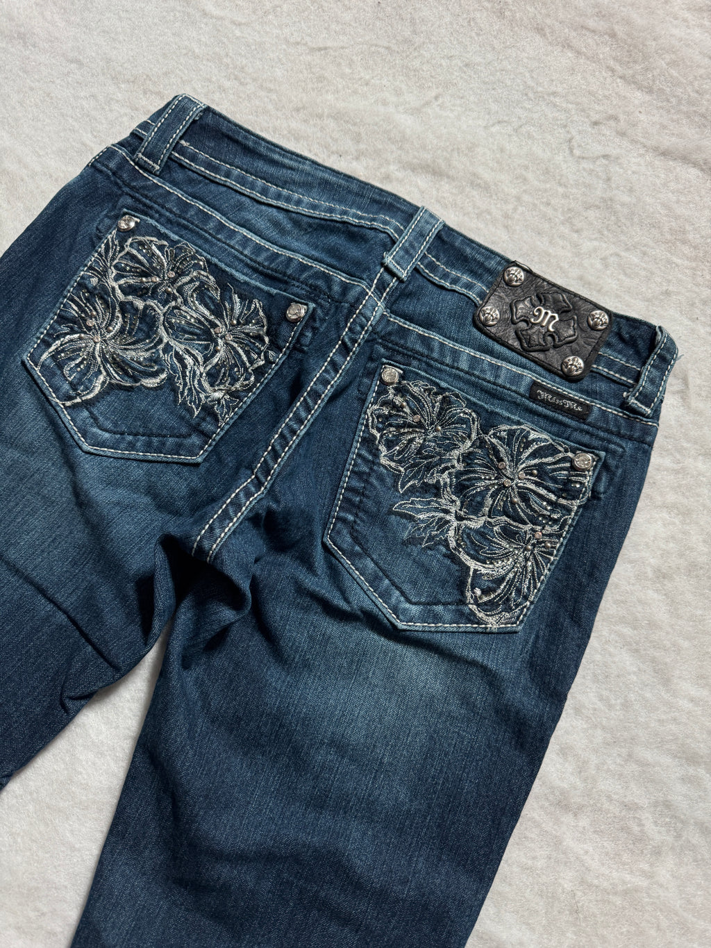 Miss Me Boot Cut Low Waist Jeans 29