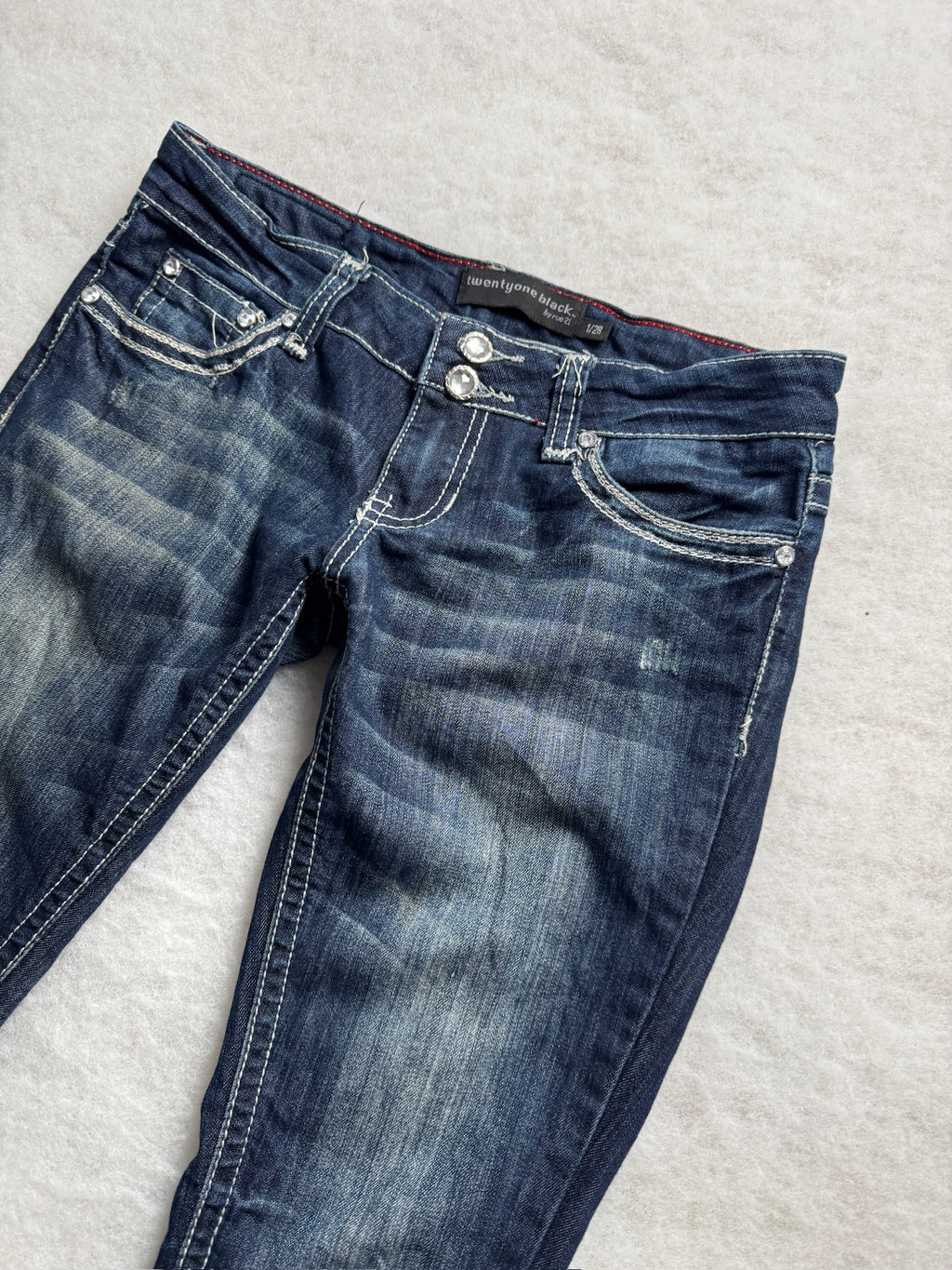 Boot Cut Low Waist Jeans