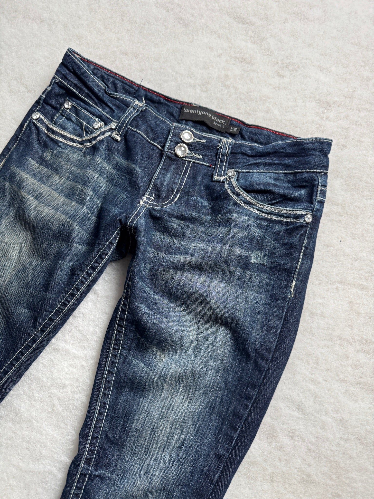 Boot Cut Low Waist Jeans