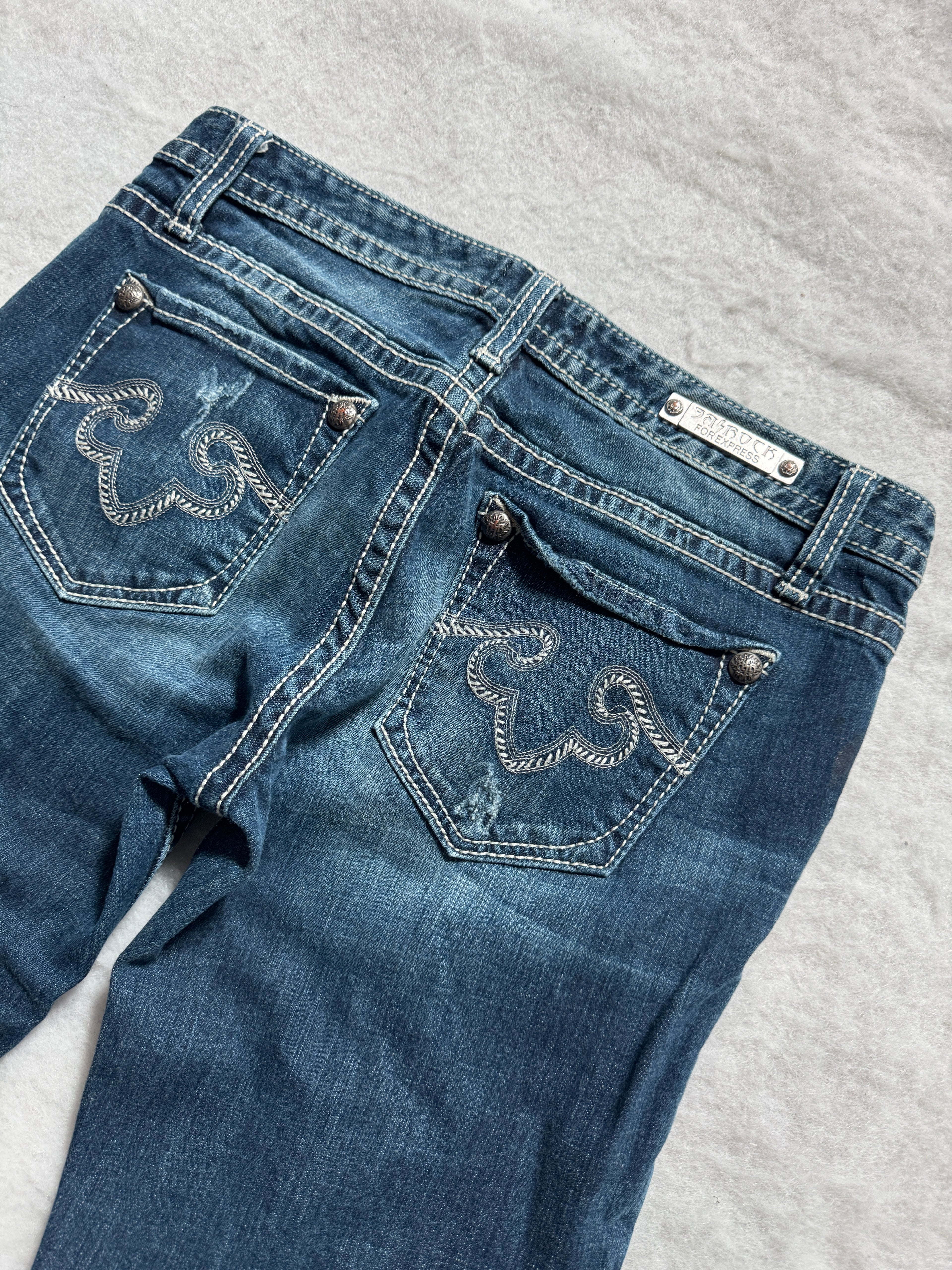 Boot Cut Low Waist Jeans