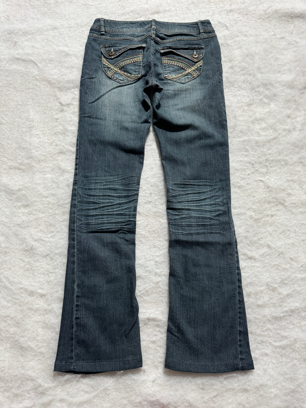 Boot Cut Low Waist Jeans