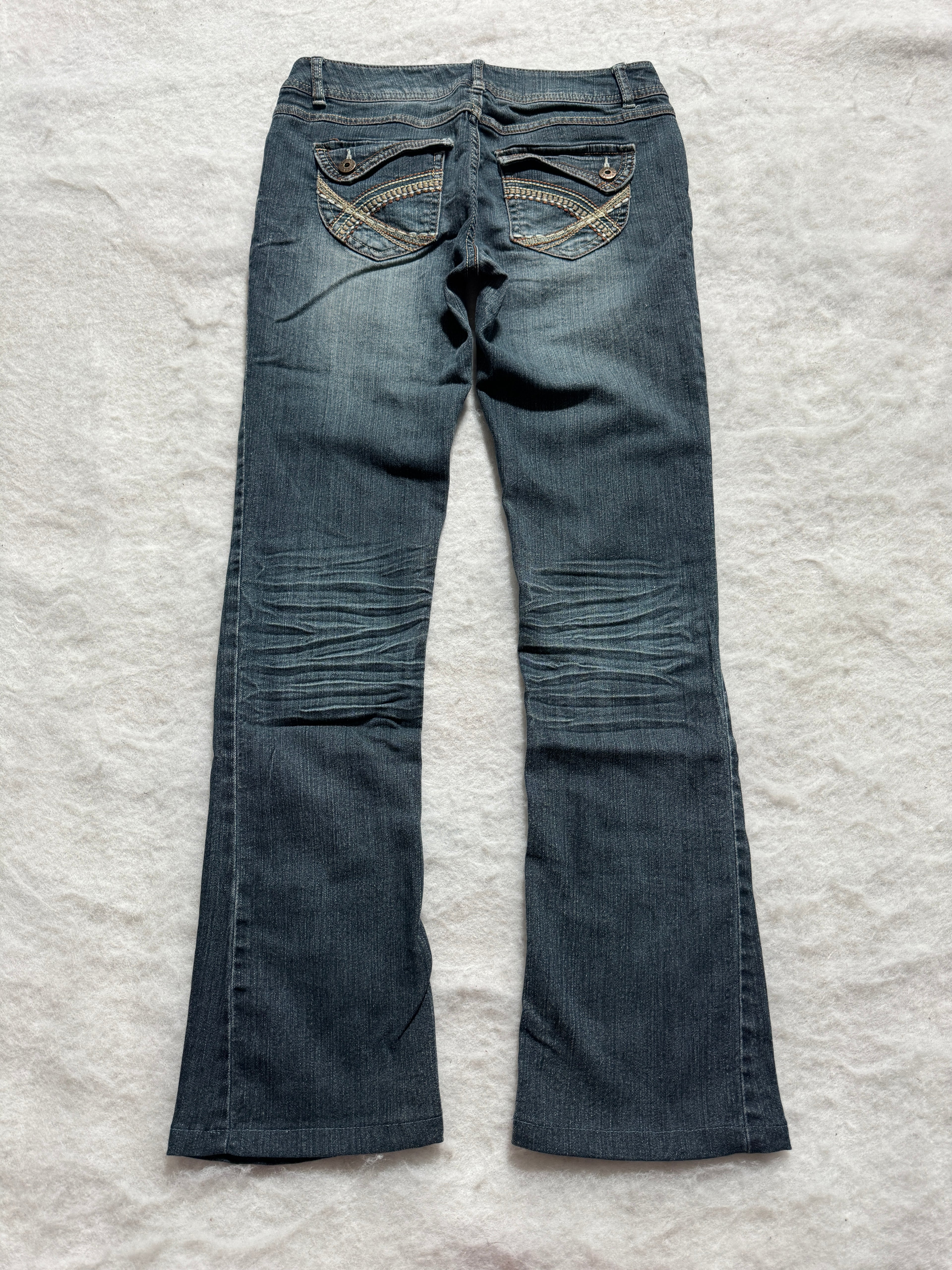 Boot Cut Low Waist Jeans