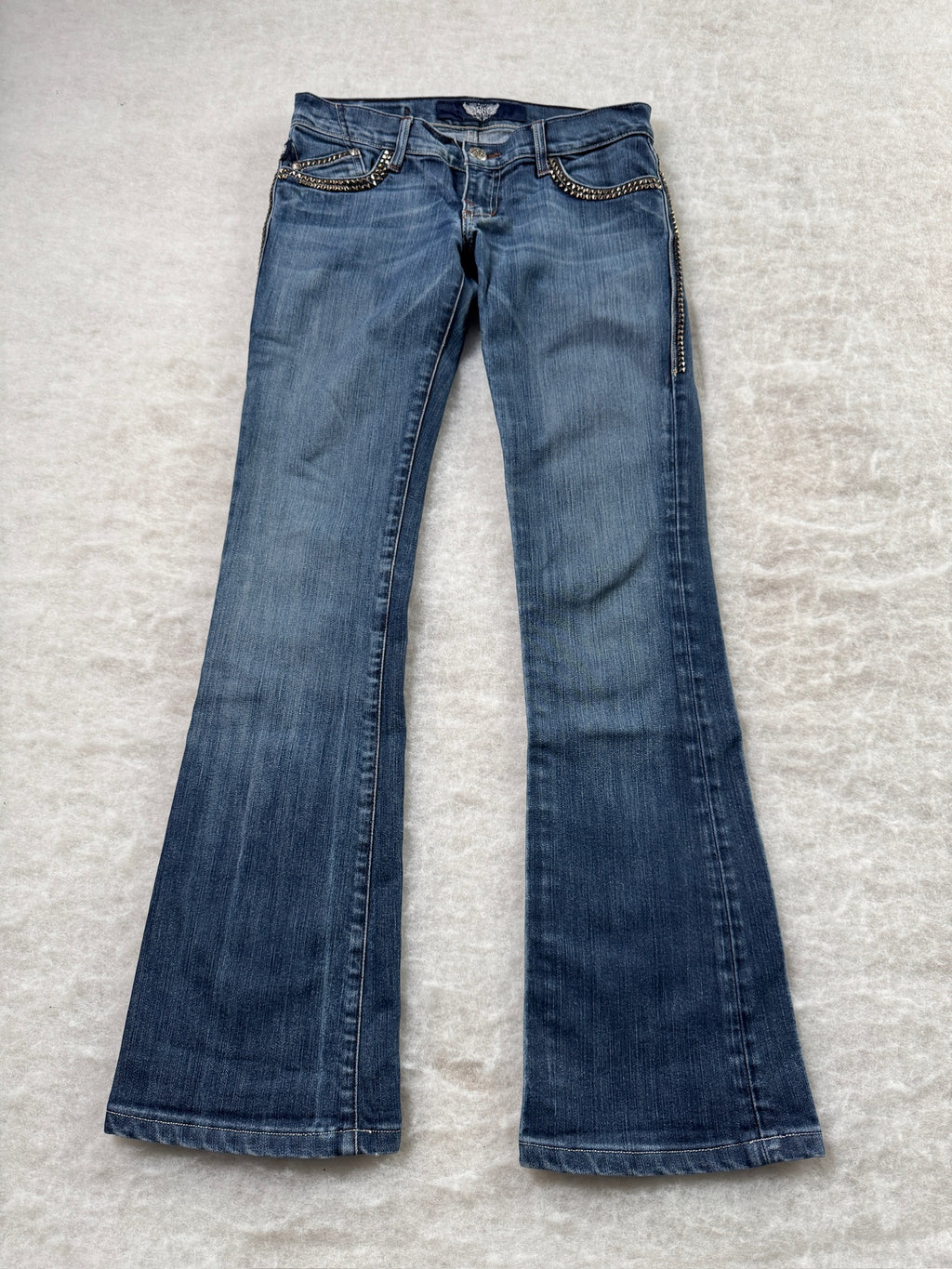 Rock & Republic Boot Cut Low Waist Jeans 25