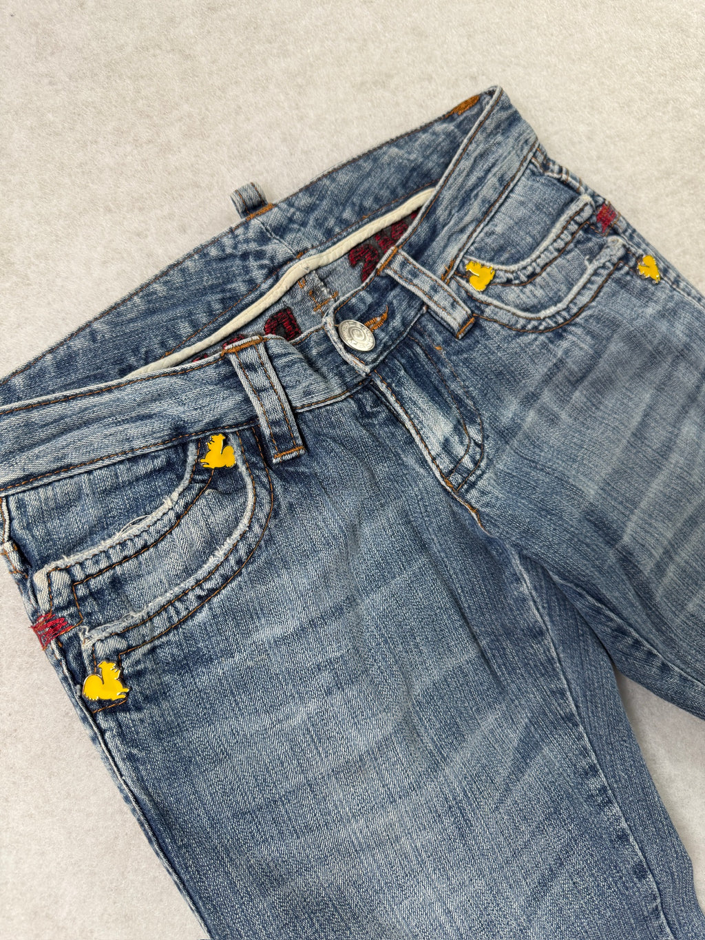 Dsquared Boot Cut Low Waist Jeans 27