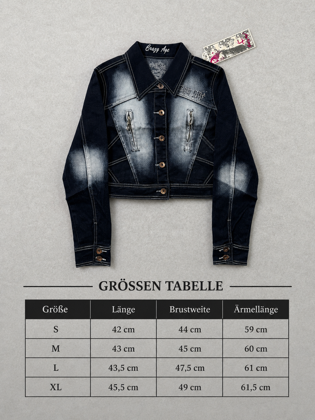 Crazy Age Jeans Jacke