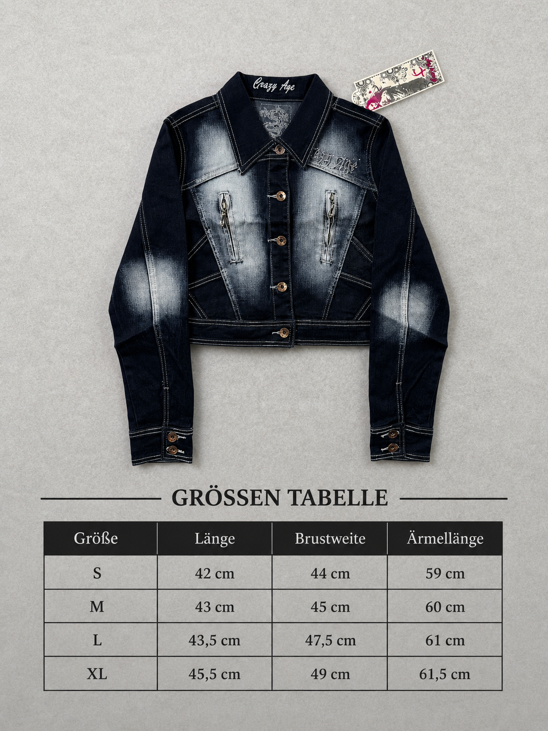 Crazy Age Jeans Jacke