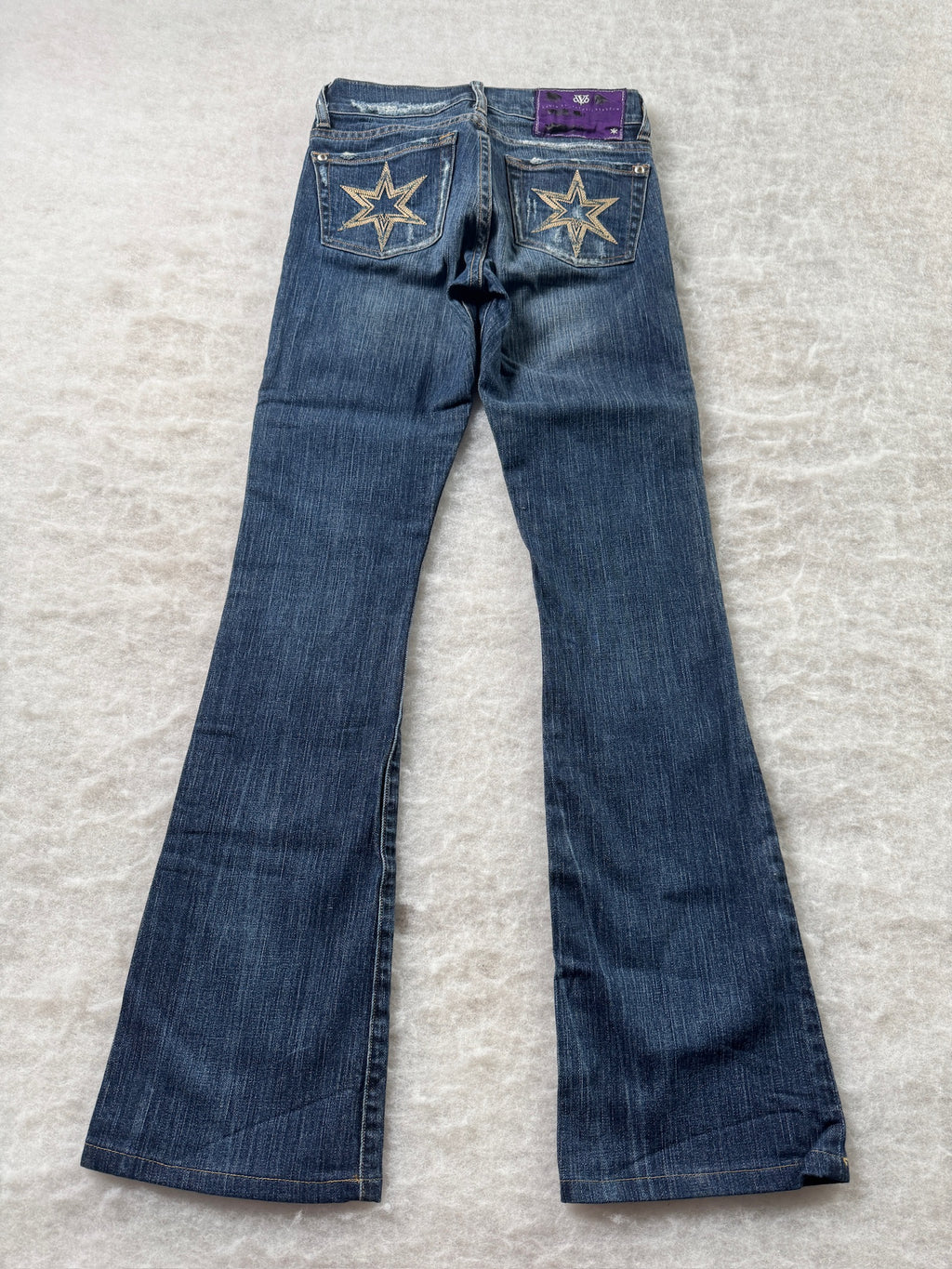 Victoria Beckham Boot Cut Low Waist Jeans 25