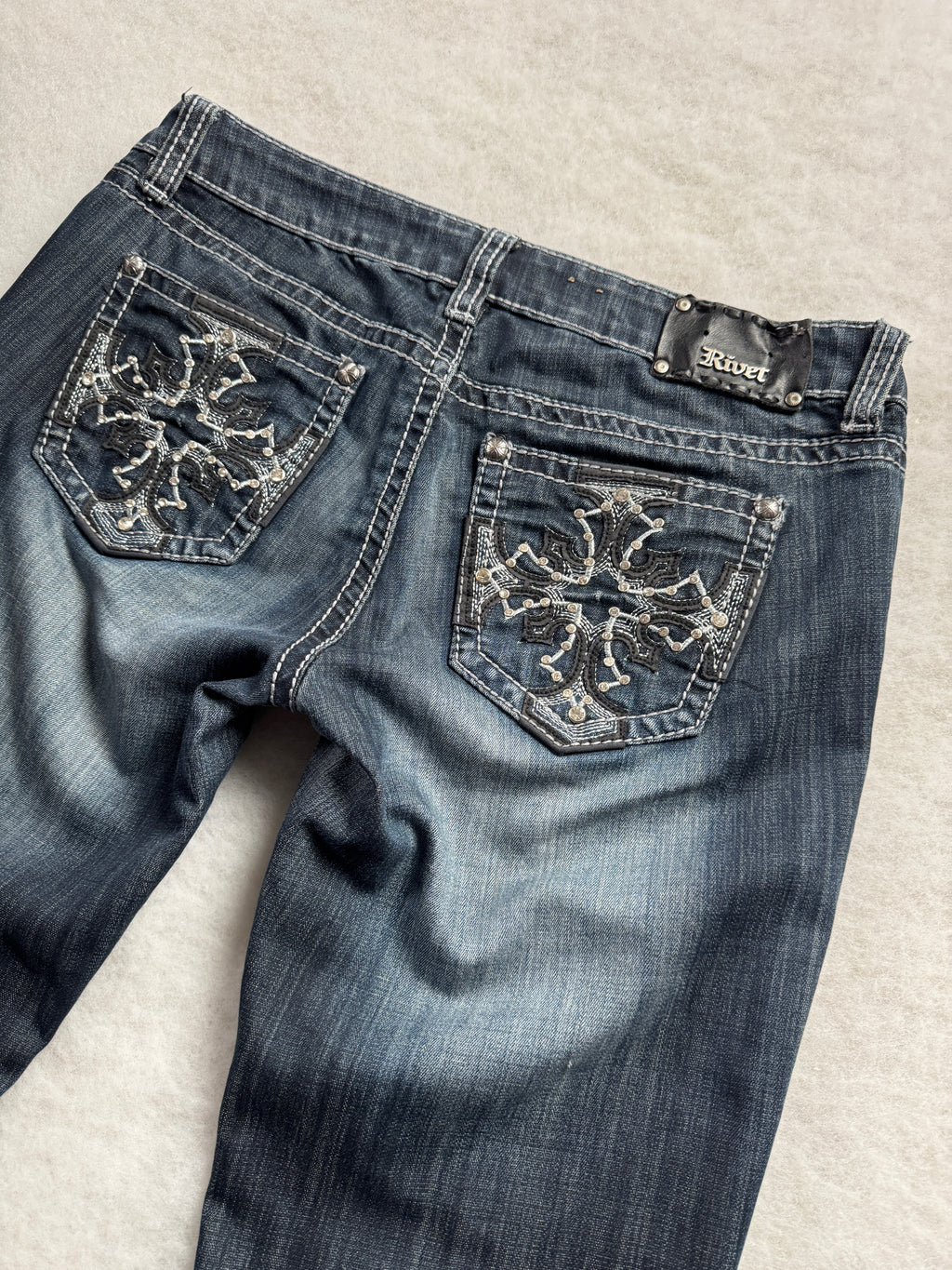 Boot Cut Low Waist Jeans