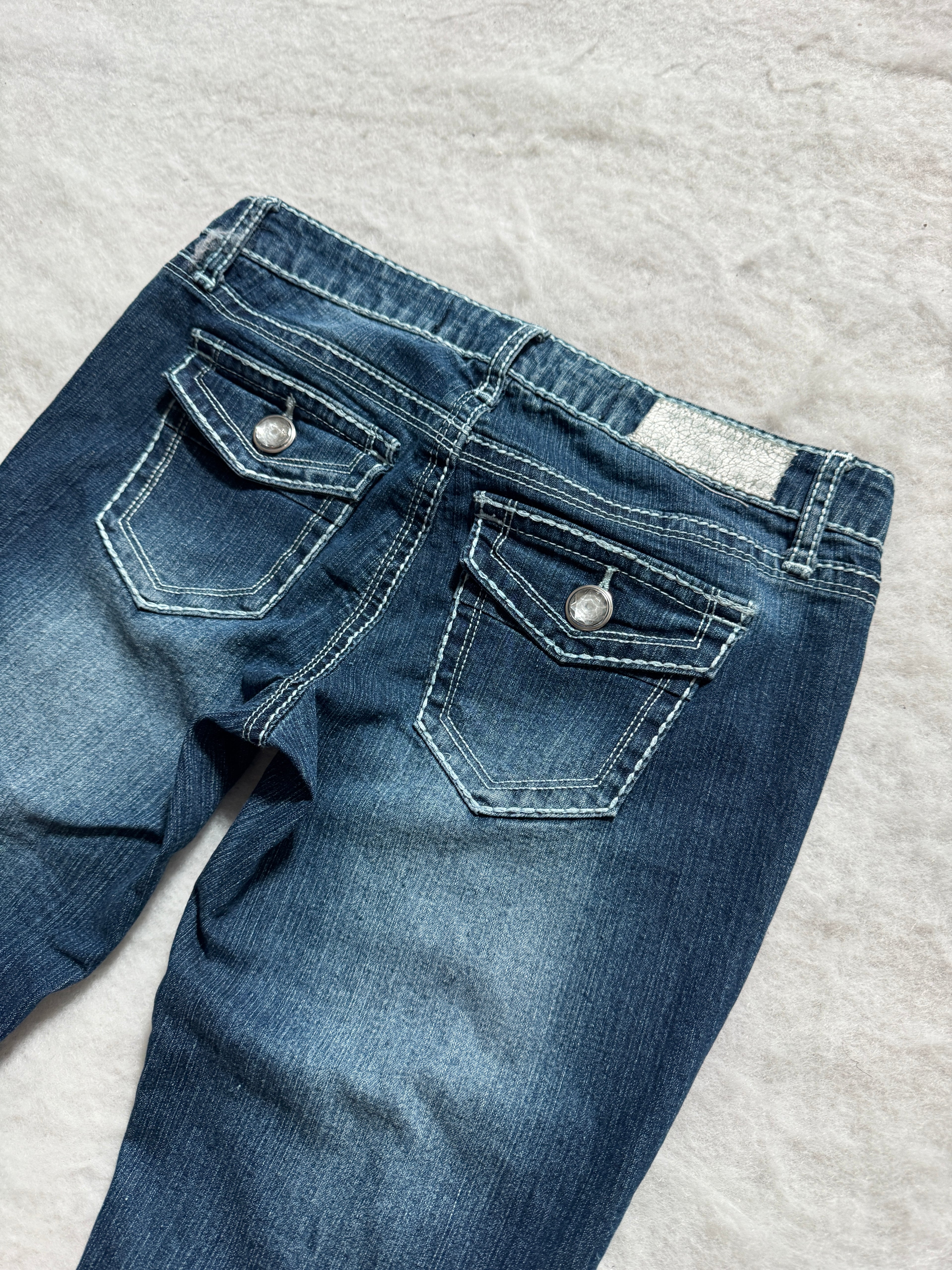 Boot Cut Low Waist Jeans