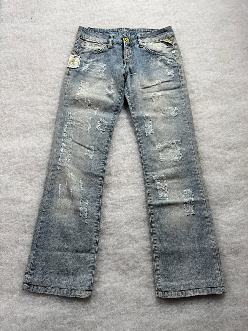 Replay Boot Cut Low Waist Jeans