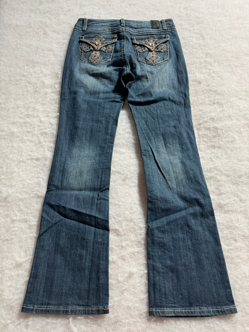 Grace Boot Cut Low Waist Jeans Blau, Foto 2 von 4