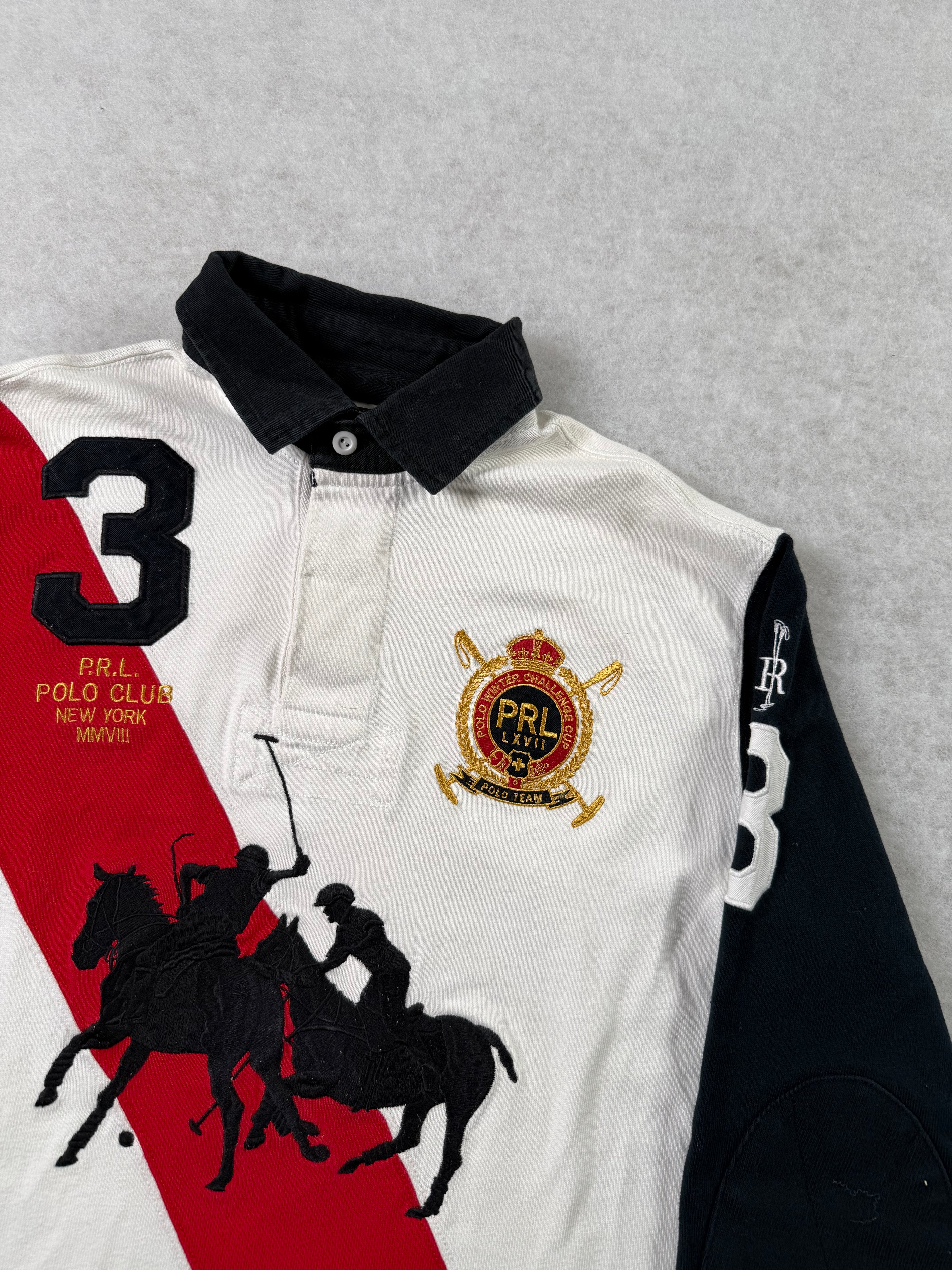 Ralph Lauren Langarm Polo Shirt