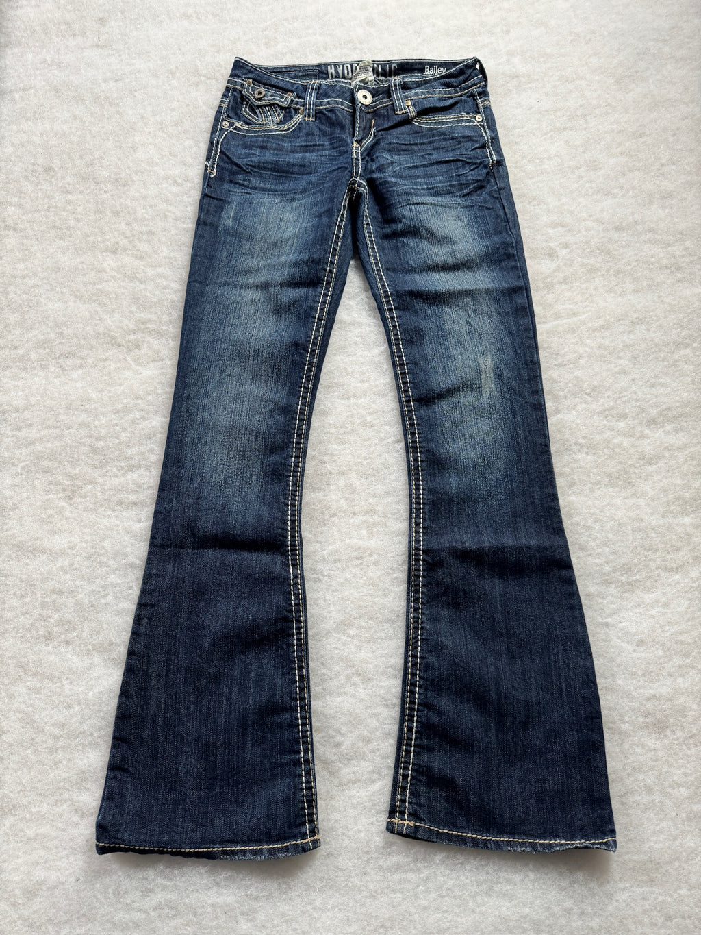 Boot Cut Low Waist Jeans