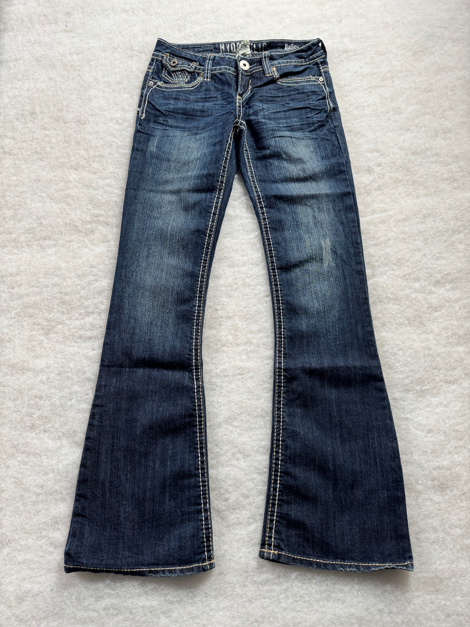 Boot Cut Low Waist Jeans