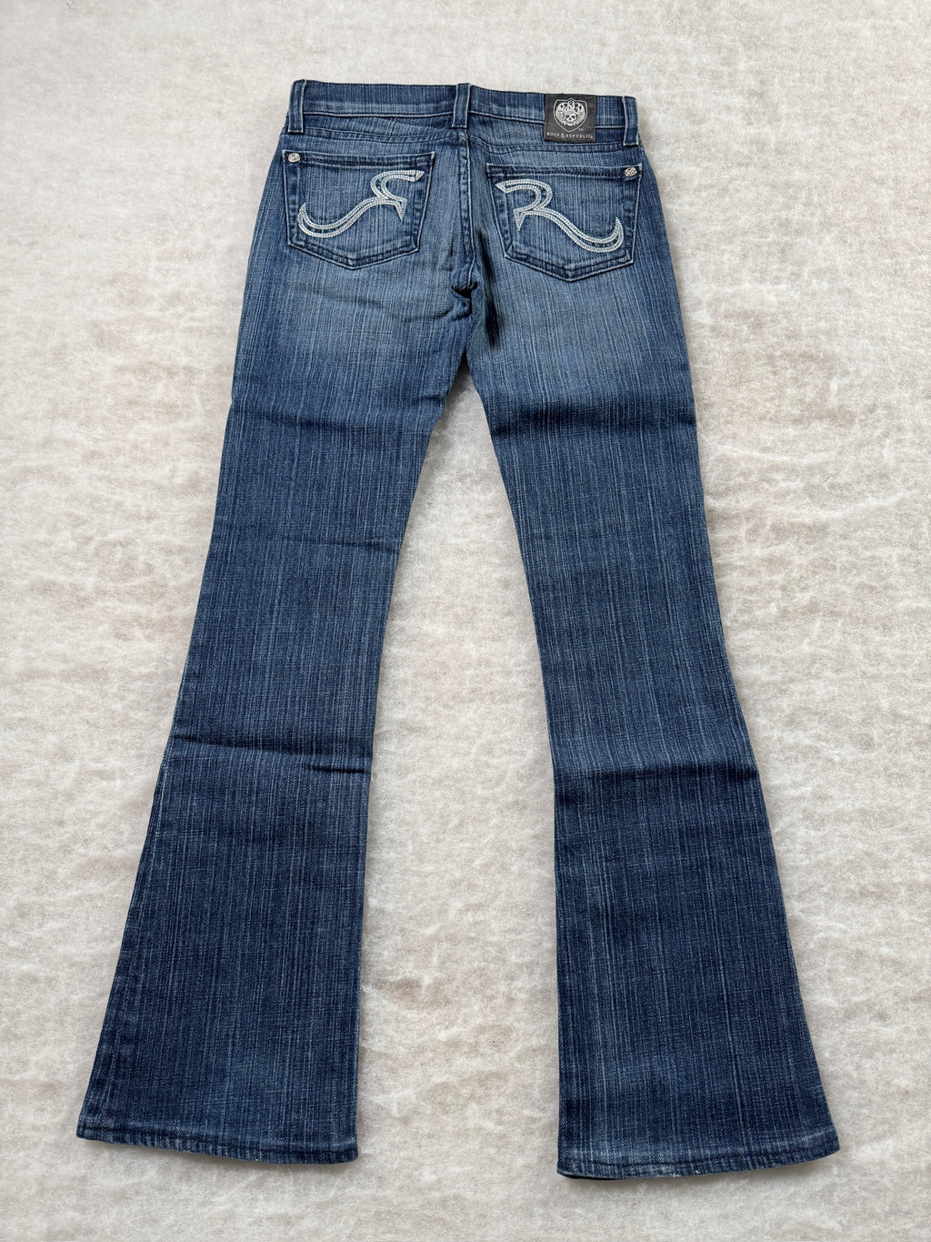 Rock & Republic Boot Cut Low Waist Jeans 24