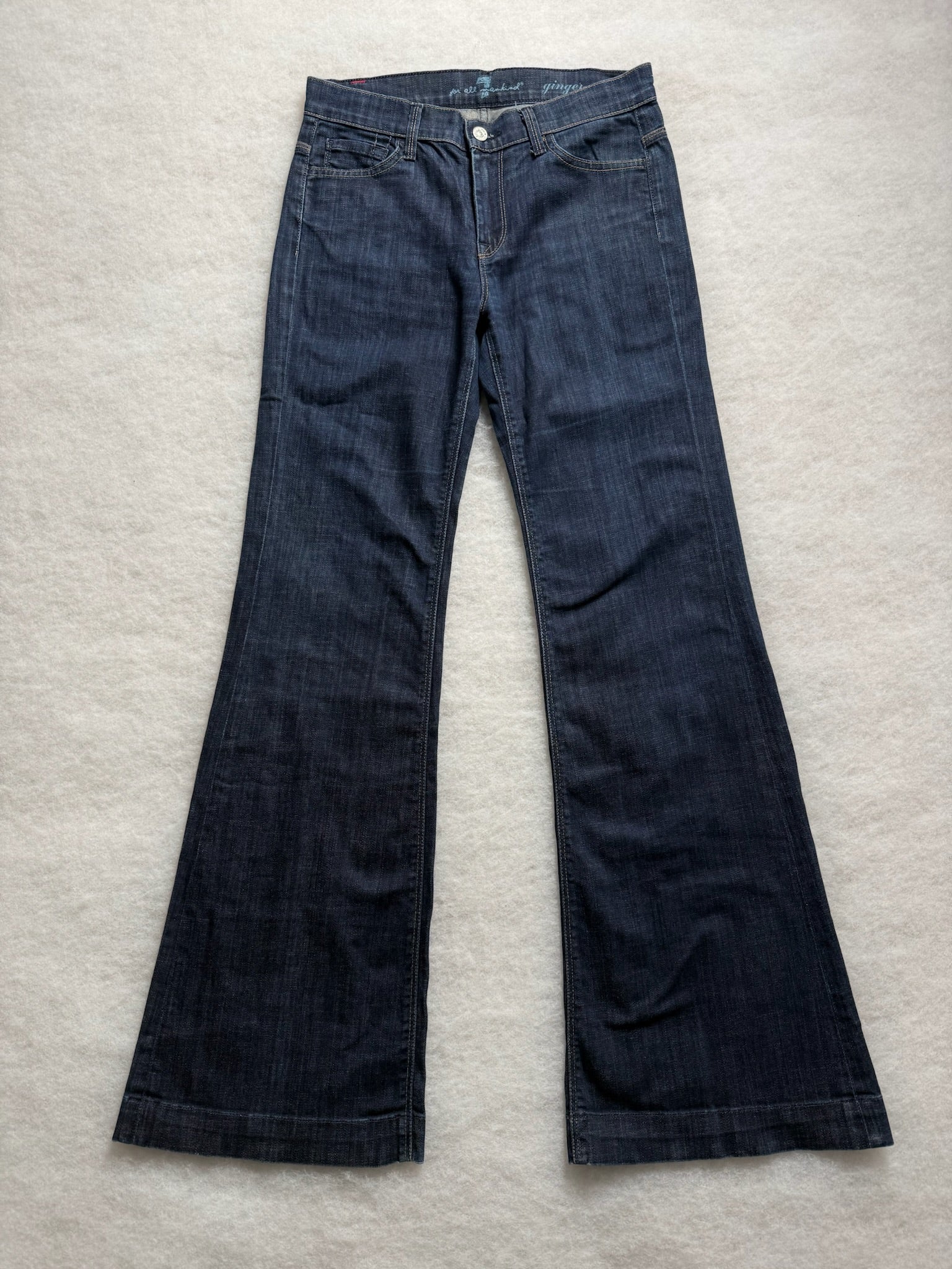 Seven Boot Cut Low Waist Jeans 27