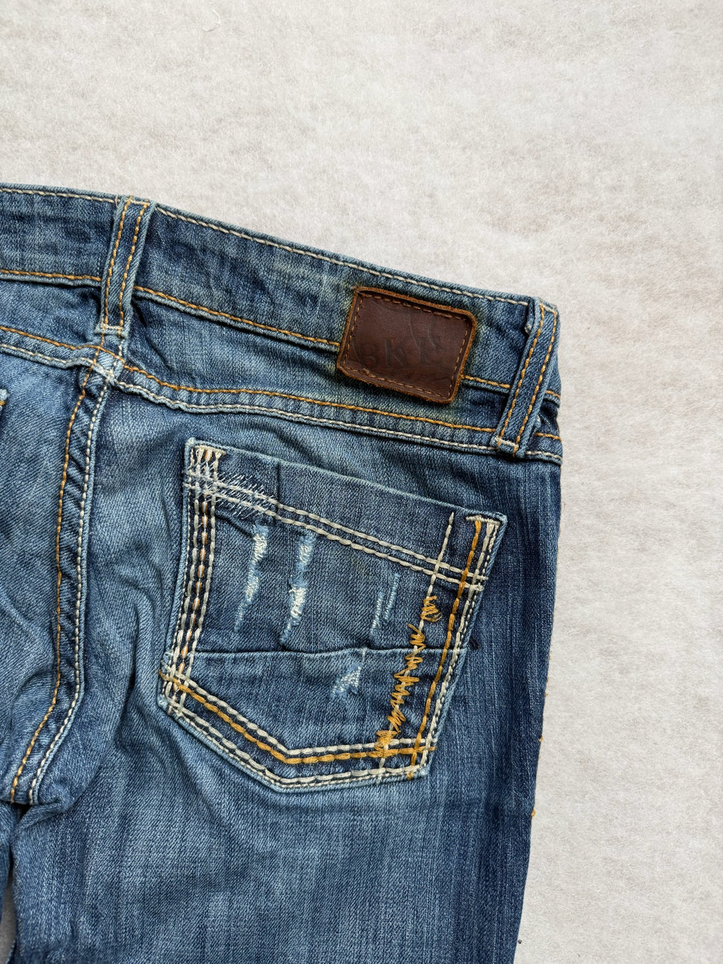 BKE Boot Cut ultra Low Waist Jeans
