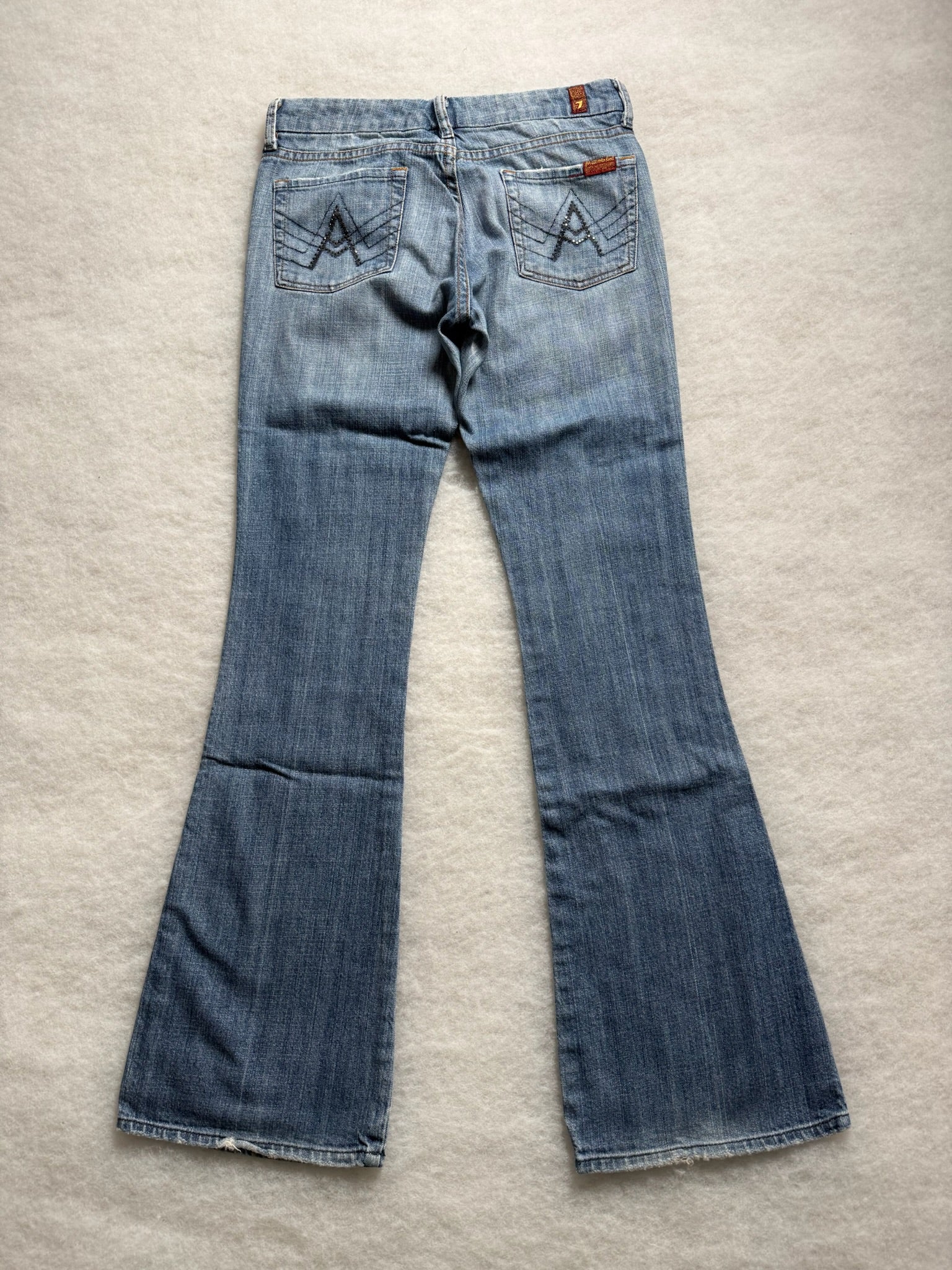 Seven Boot Cut Low Waist Jeans 27