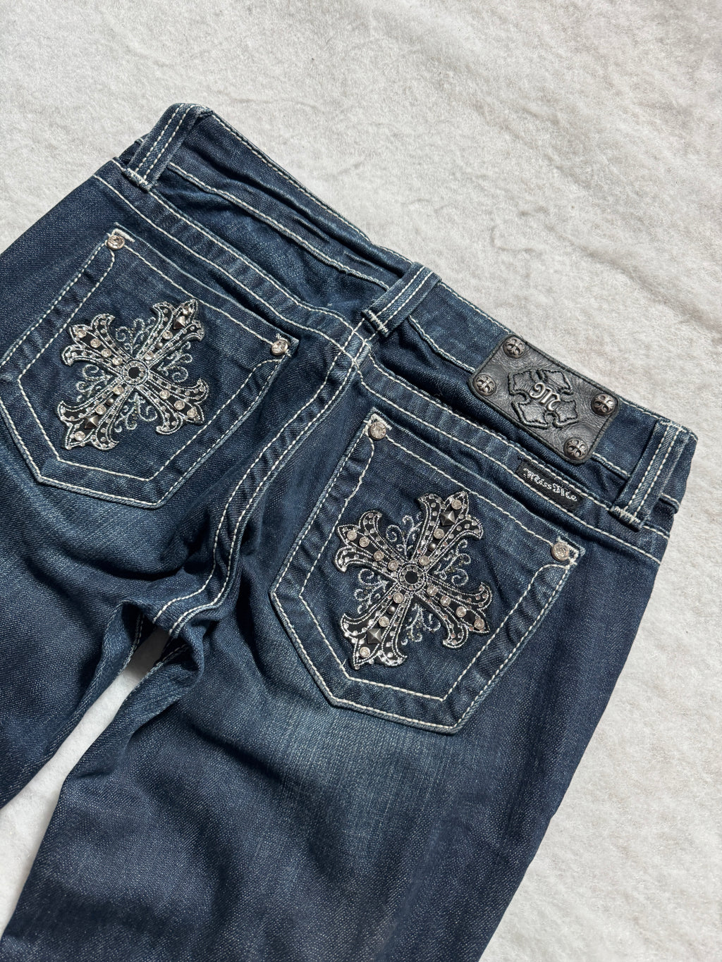 Miss Me Boot Cut Low Waist Jeans 29