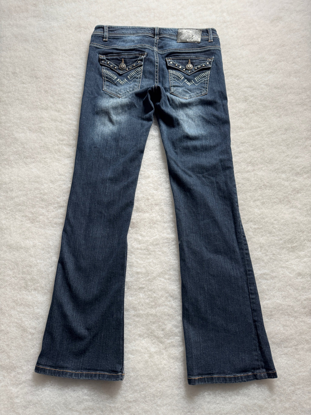 Boot Cut Low Waist Jeans