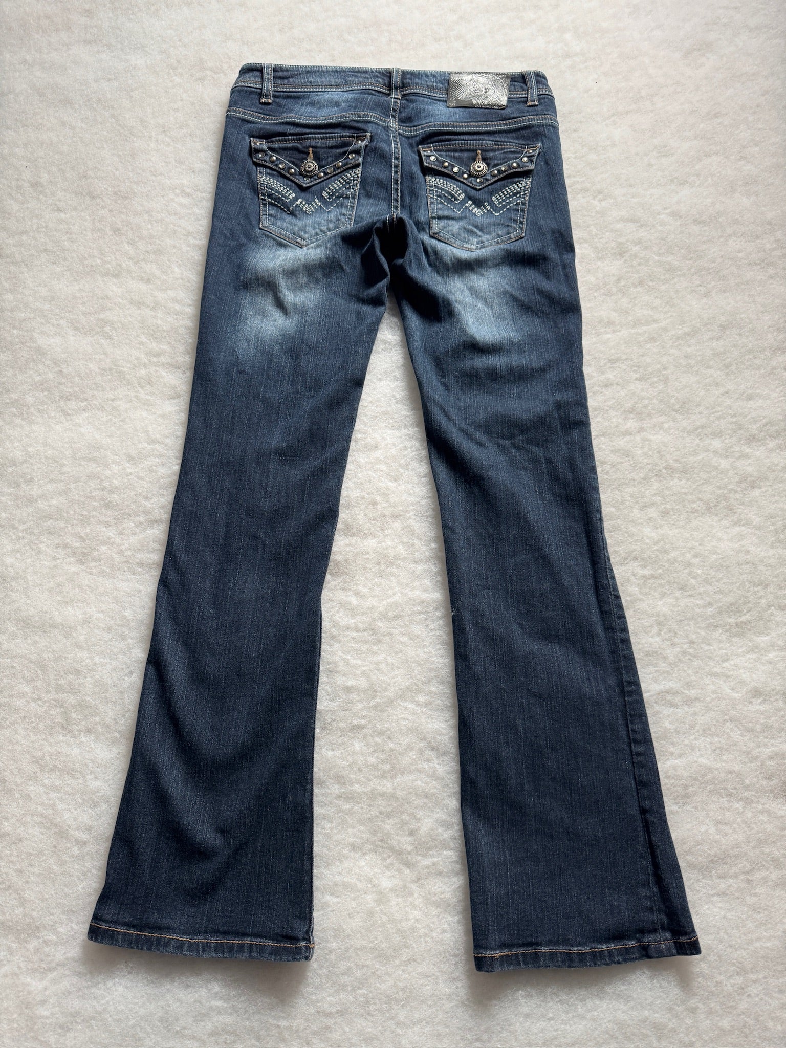 Boot Cut Low Waist Jeans