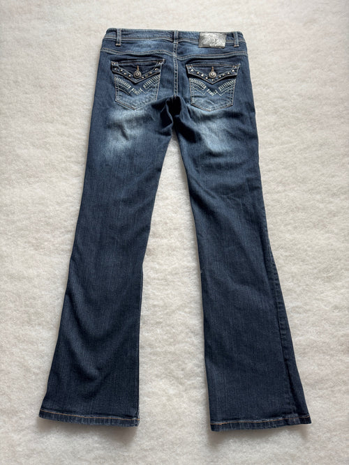 Boot Cut Low Waist Jeans