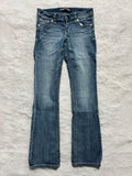 Boot Cut Mid Waist Jeans