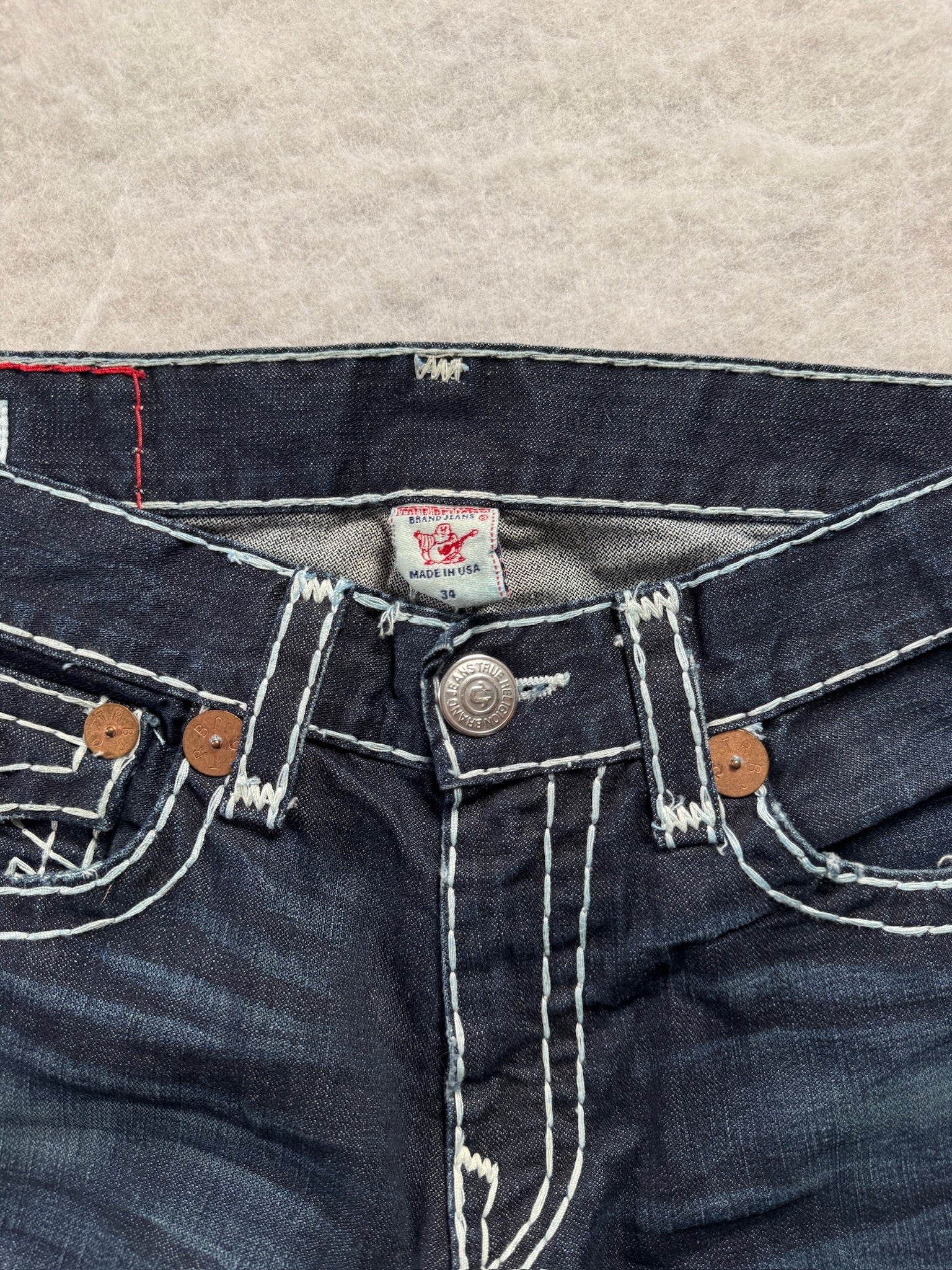True Religion Jeans Straight 34
