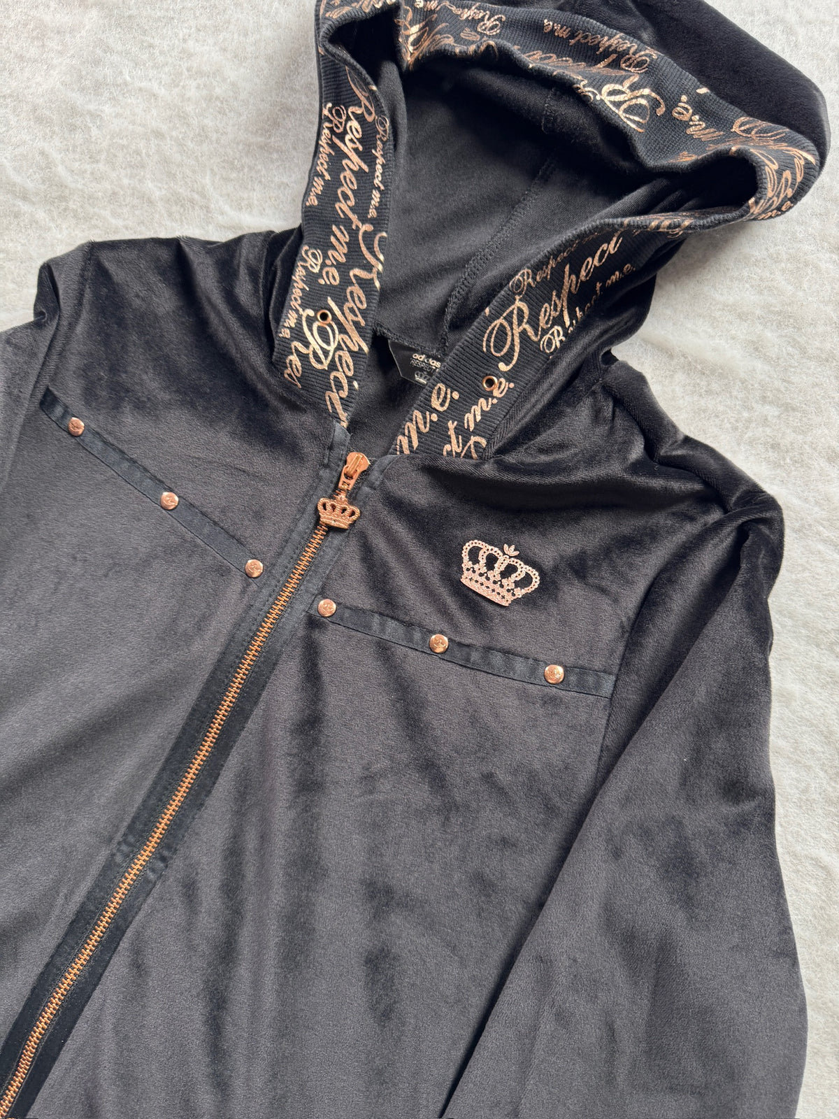 Adidas Respekt Me Hoodie Kapuzen Pullover Grau, Foto 2 von 4