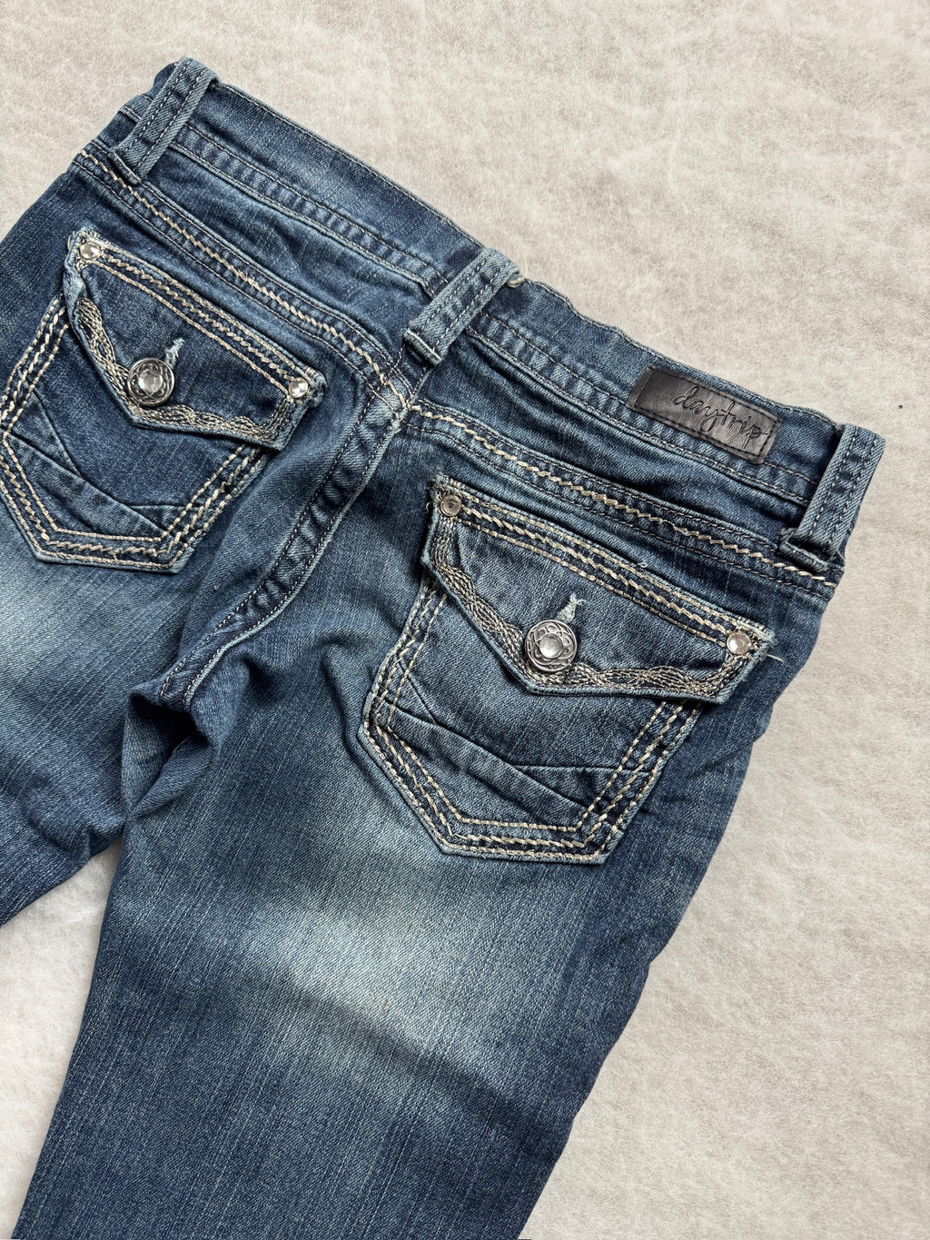 Boot Cut Low Waist Jeans