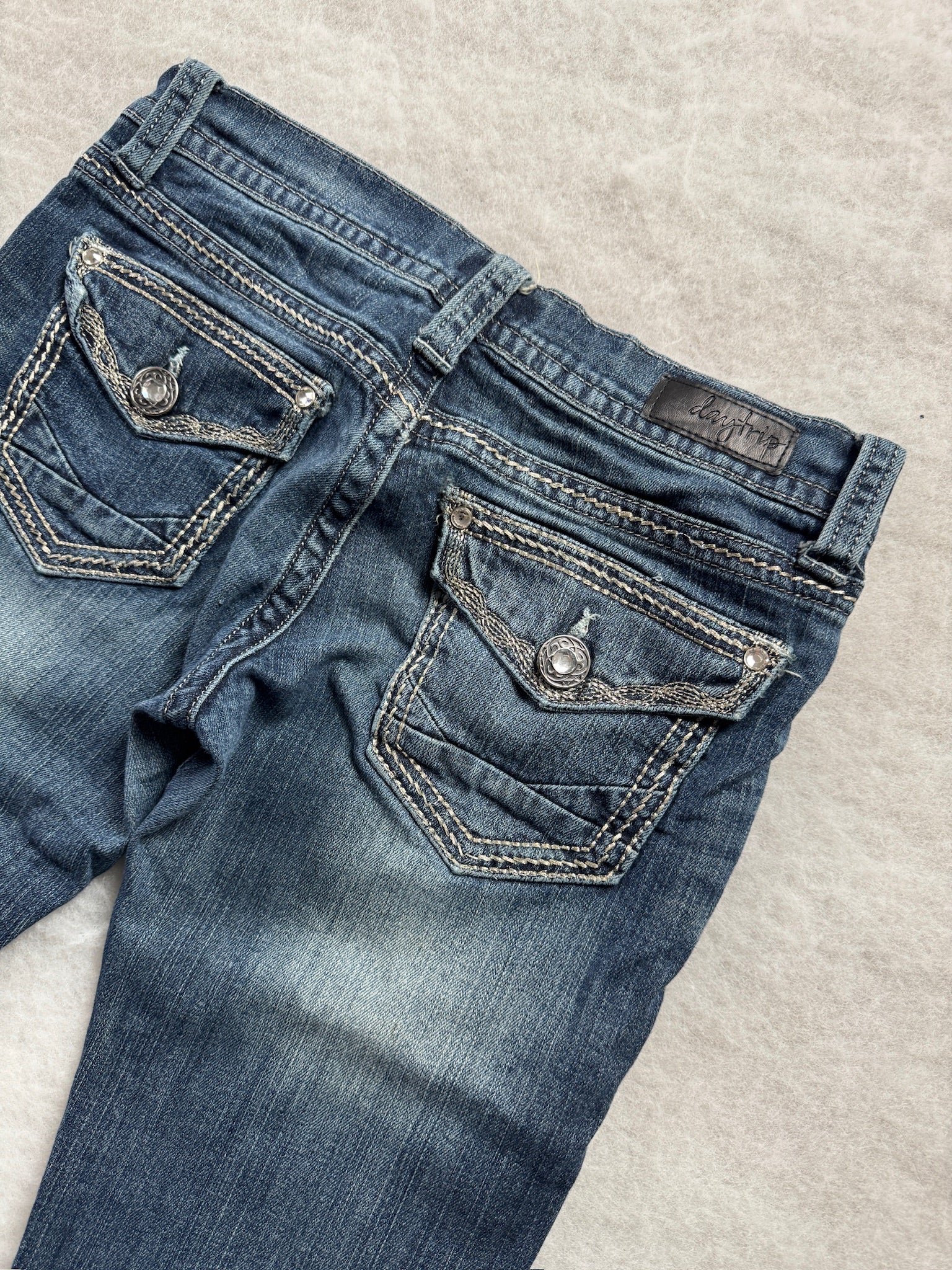Boot Cut Low Waist Jeans