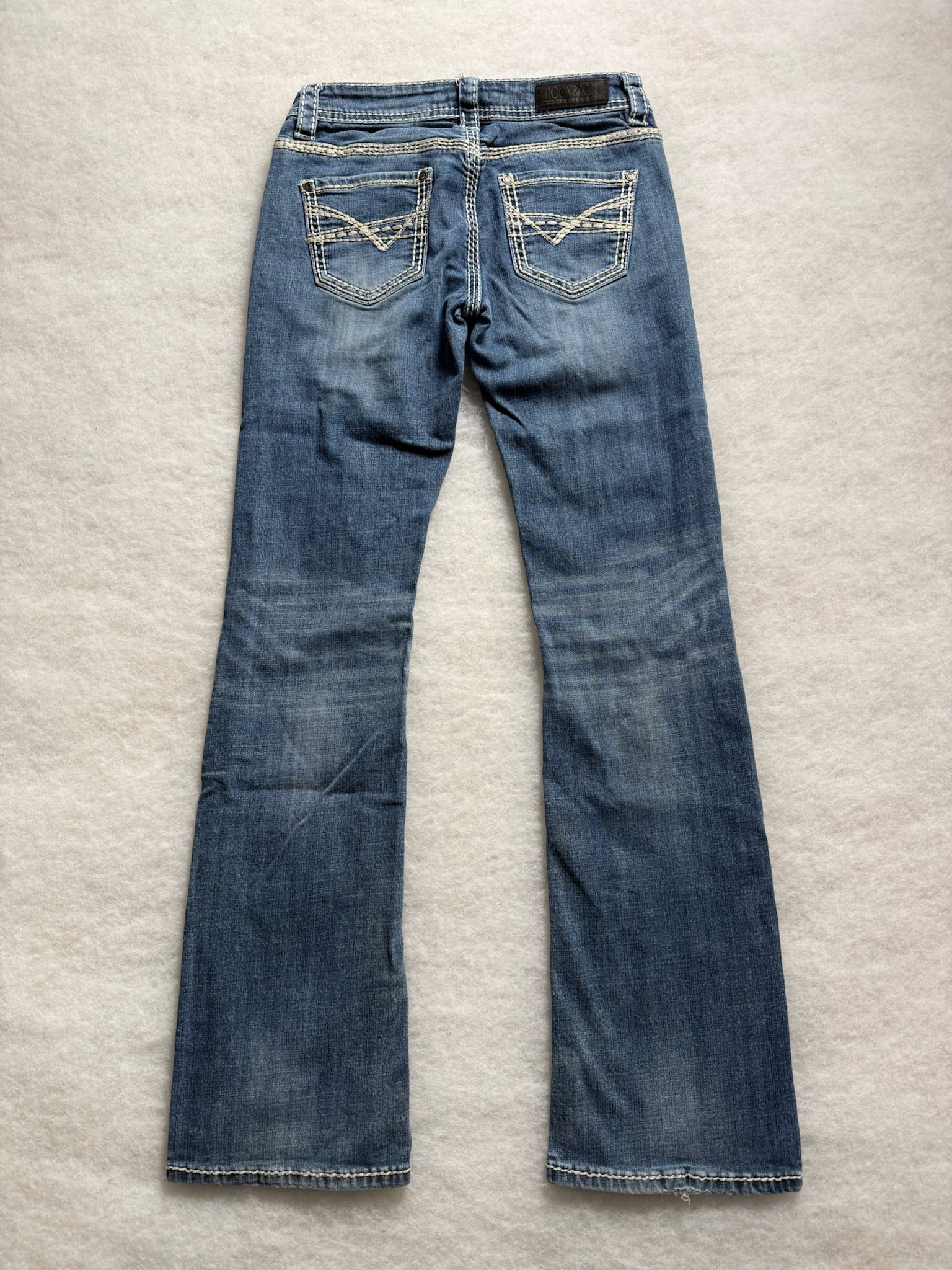 Boot Cut Low Waist Jeans