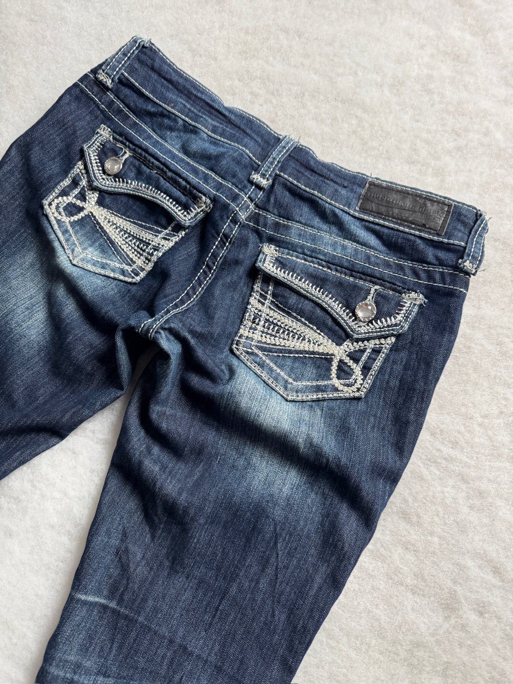 Boot Cut Low Waist Jeans