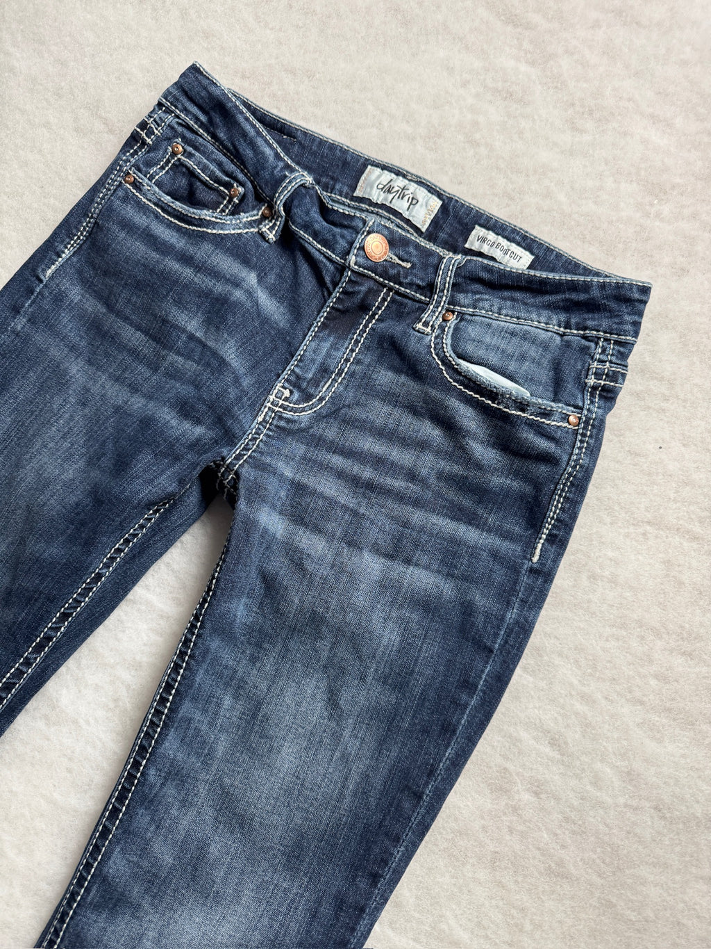 Boot Cut Low Waist Jeans