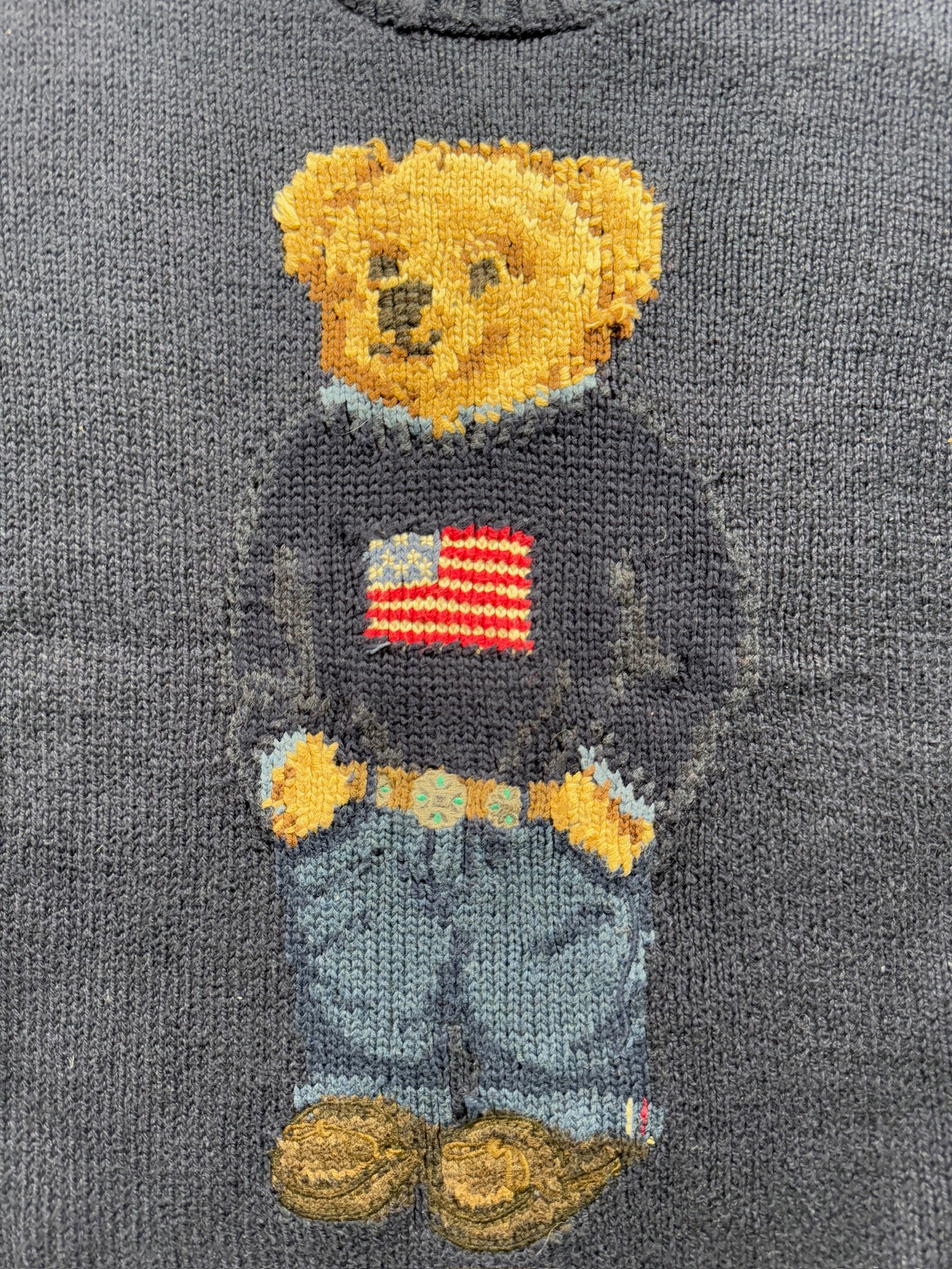 Ralph Lauren Strickpullover mit Polo Bär