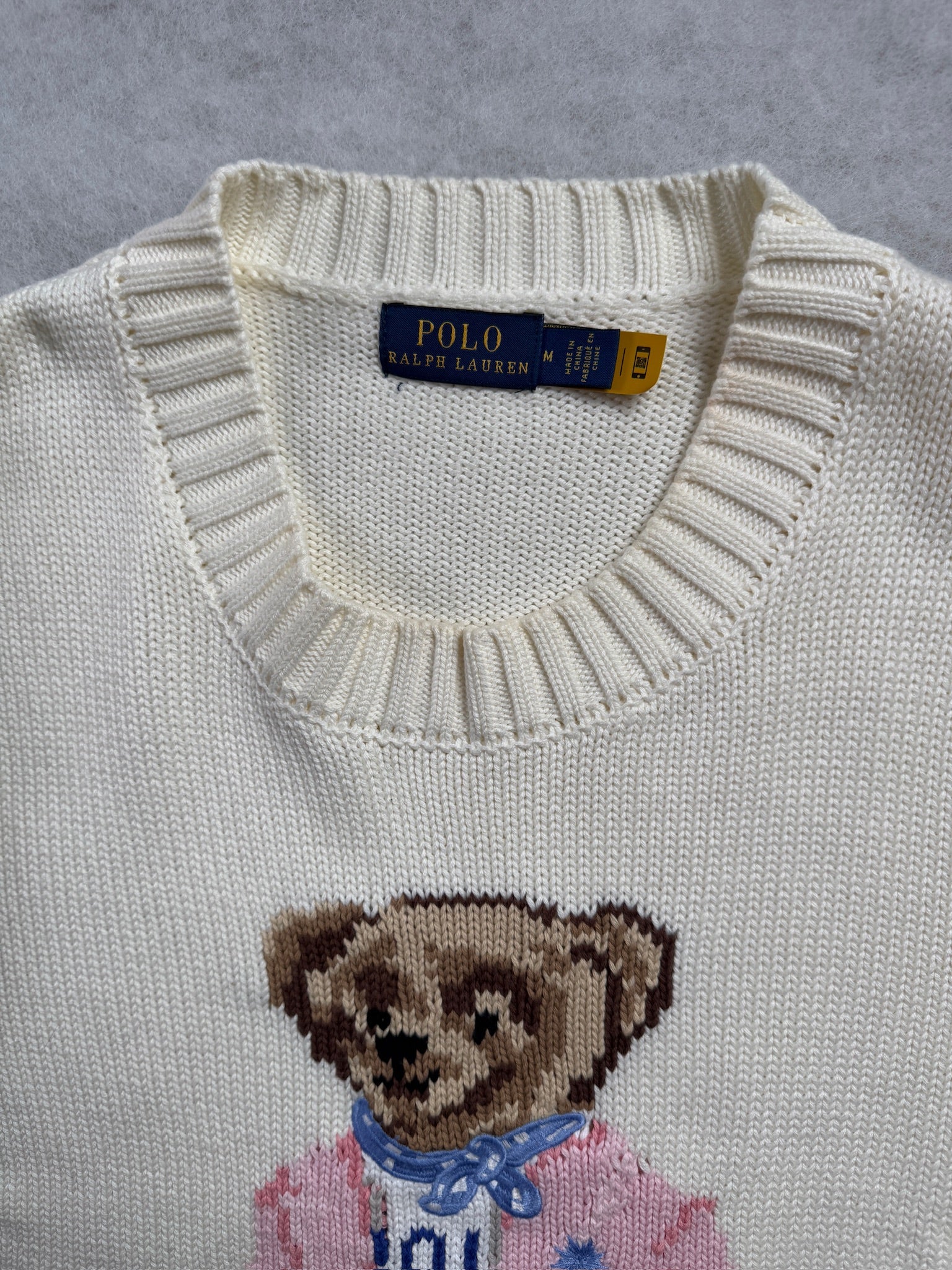Ralph Lauren Strickpullover mit Polo Bär