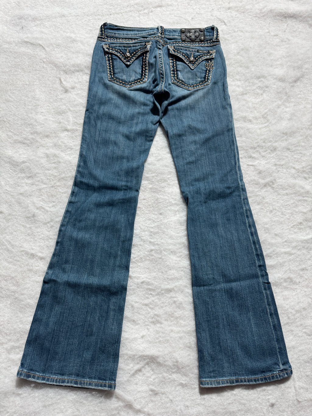 Miss Me Boot Cut Low Waist Jeans 29