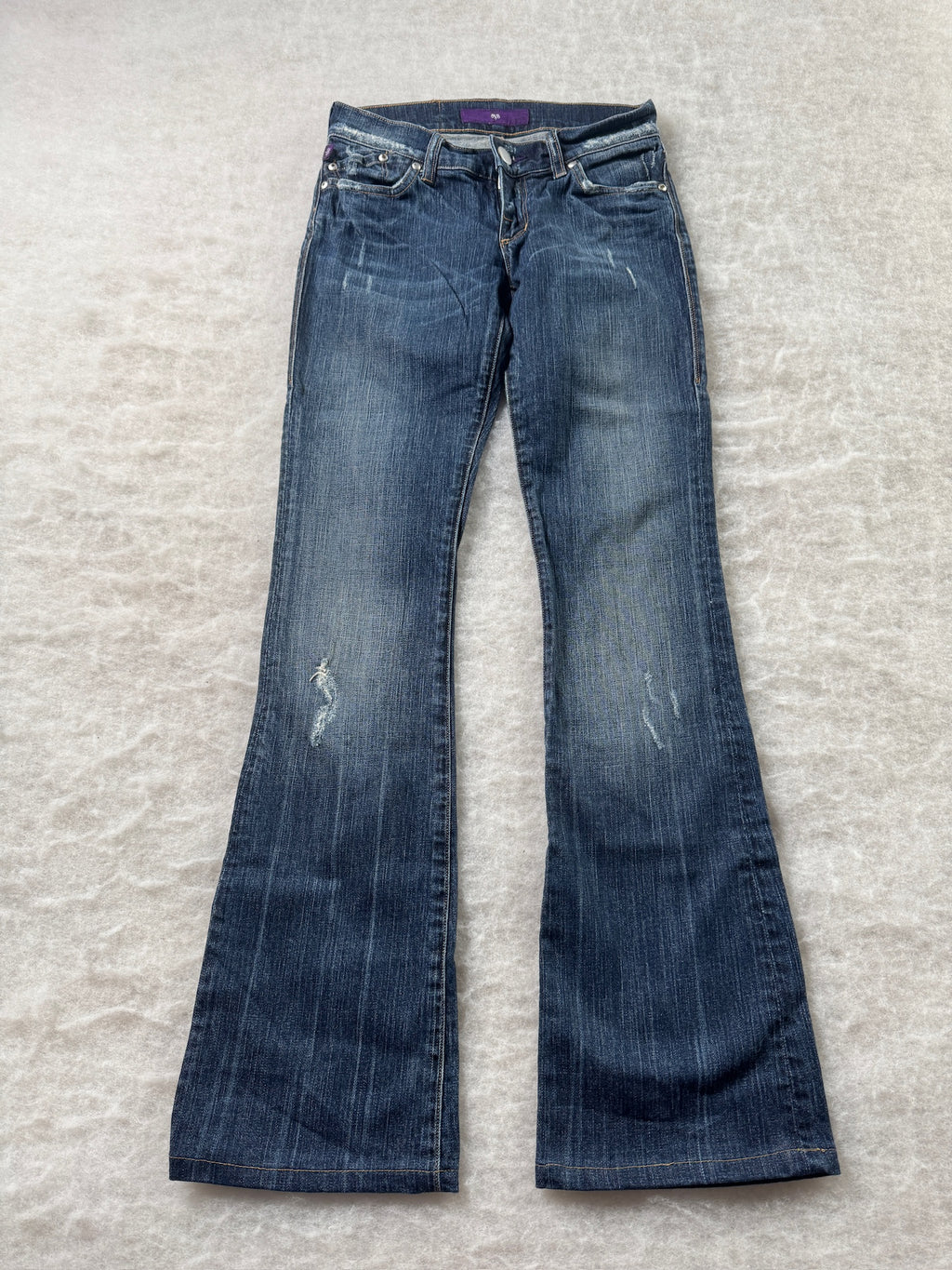 Victoria Beckham Boot Cut Low Waist Jeans 25