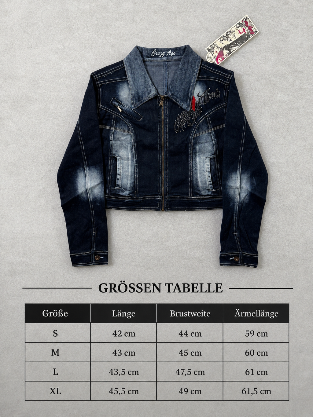 Crazy Age Jeans Jacke