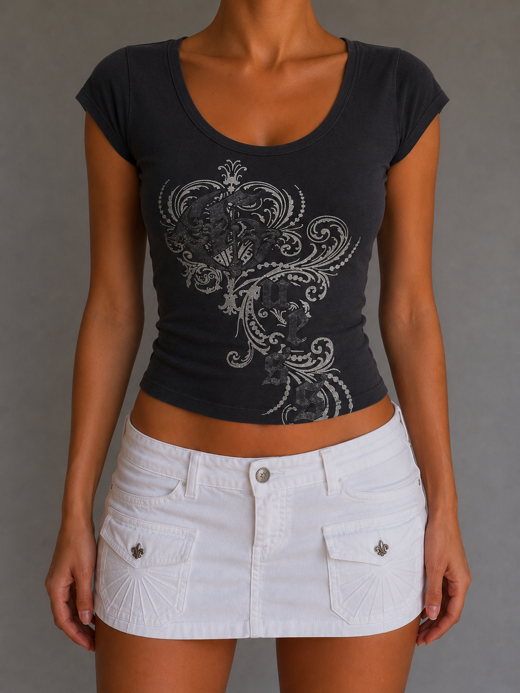 Guess Top mit Print